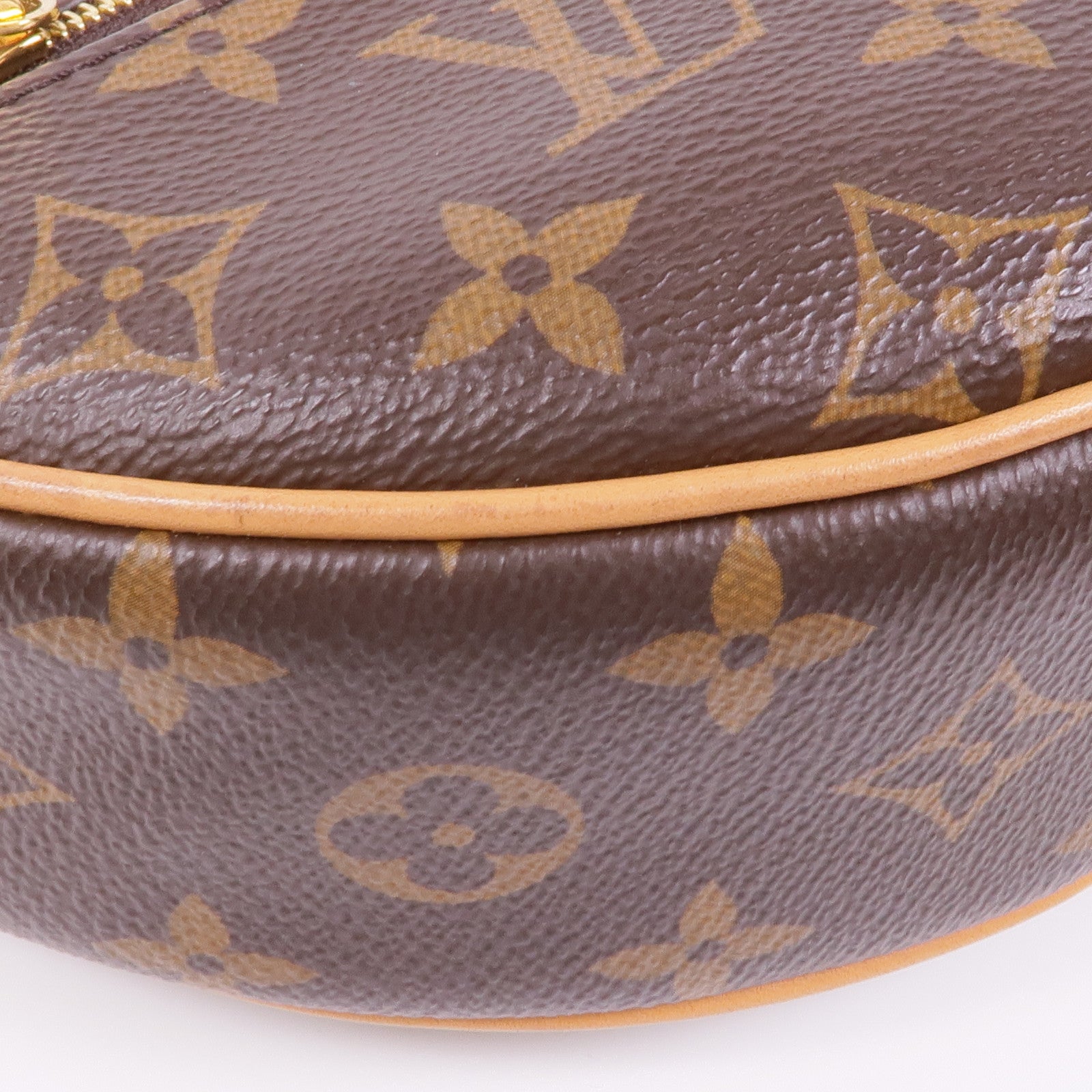 LOUIS VUITTON LV GHW Loop 2 Way Shoulder Bag M81098 Monogram Brown