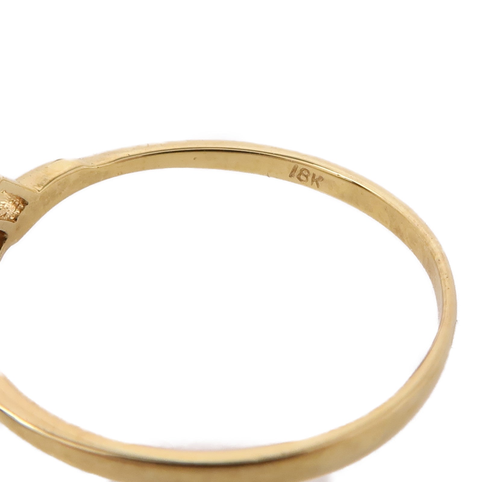 JEWELRY 18K黃金Diamond Ring鑽石戒指US#7.75