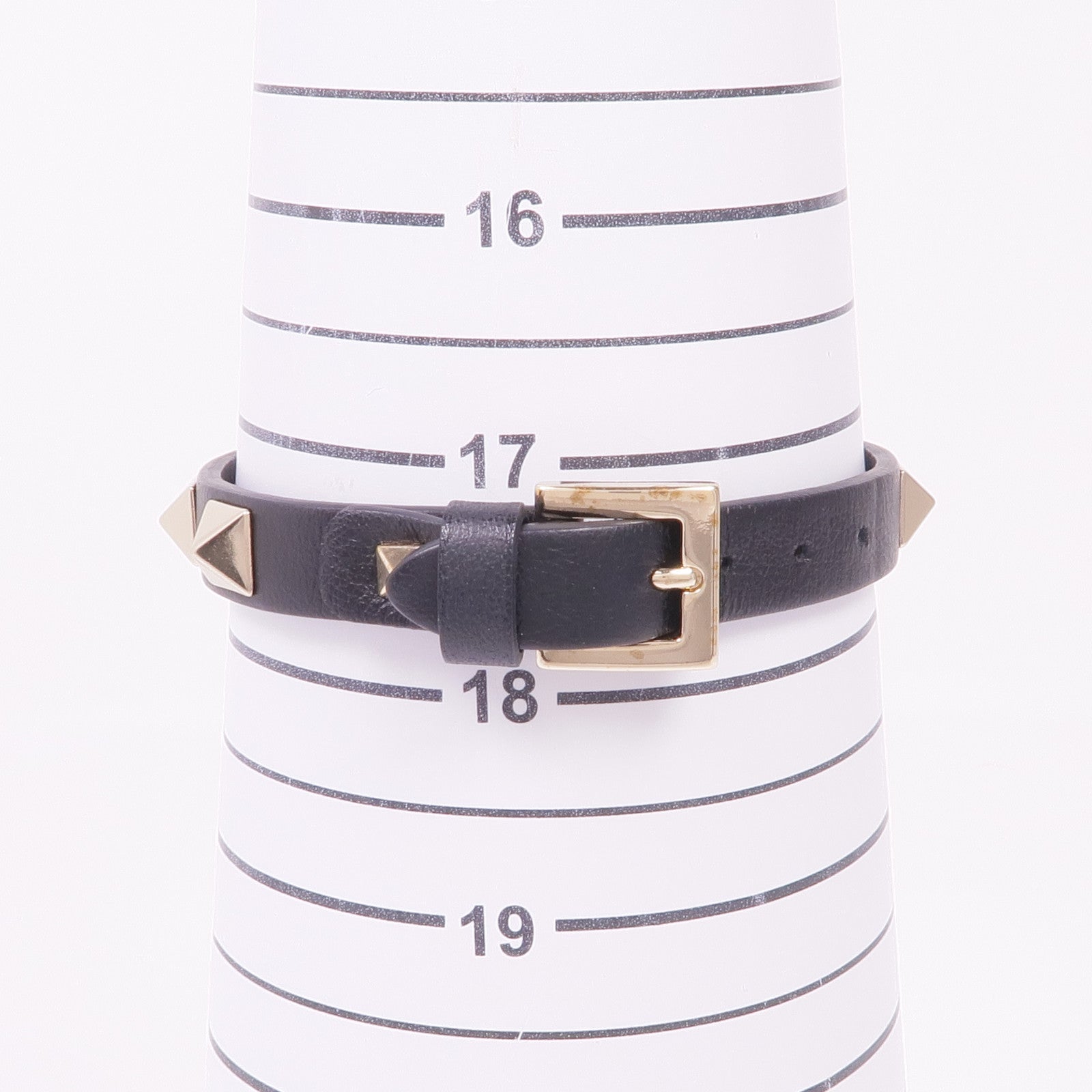 Valentino 牛皮皮革/金屬Bracelet手帶