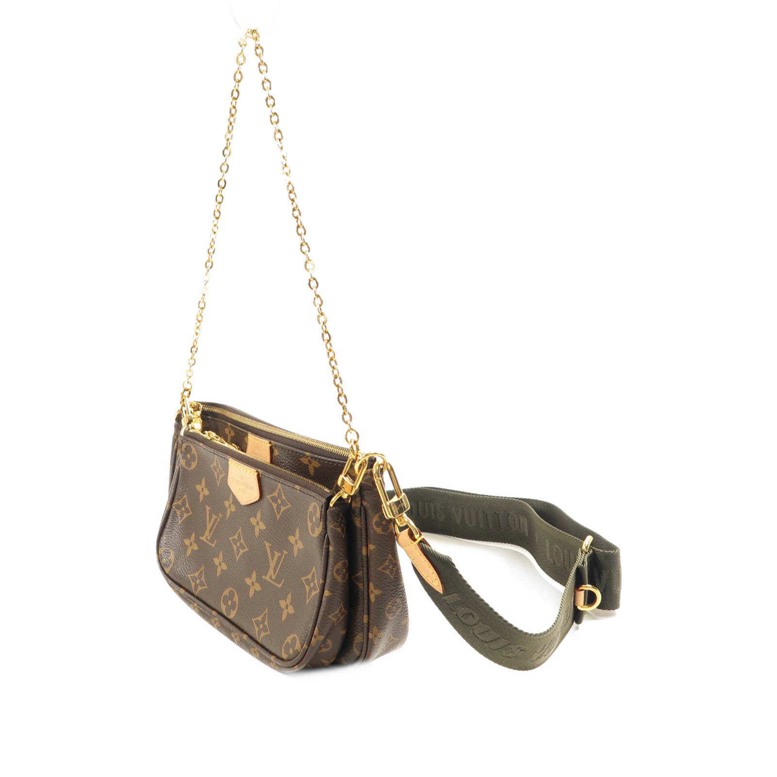 LOUIS VUITTON Monogram Multi Pochette Accessoires金扣肩背袋
