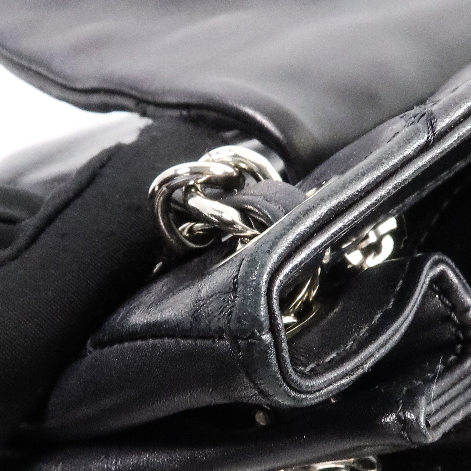 CHANEL 牛皮皮革Chain Shoulder Bag鏈帶肩背袋