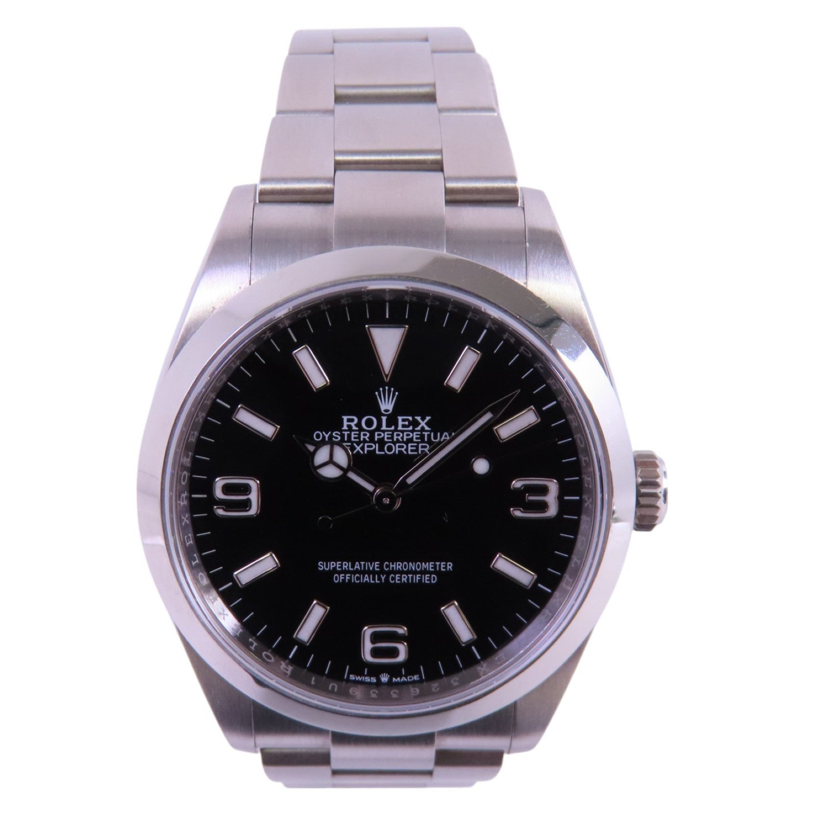 ROLEX Explorer I 36mm 124270 Automatic Watch Stainless Steel