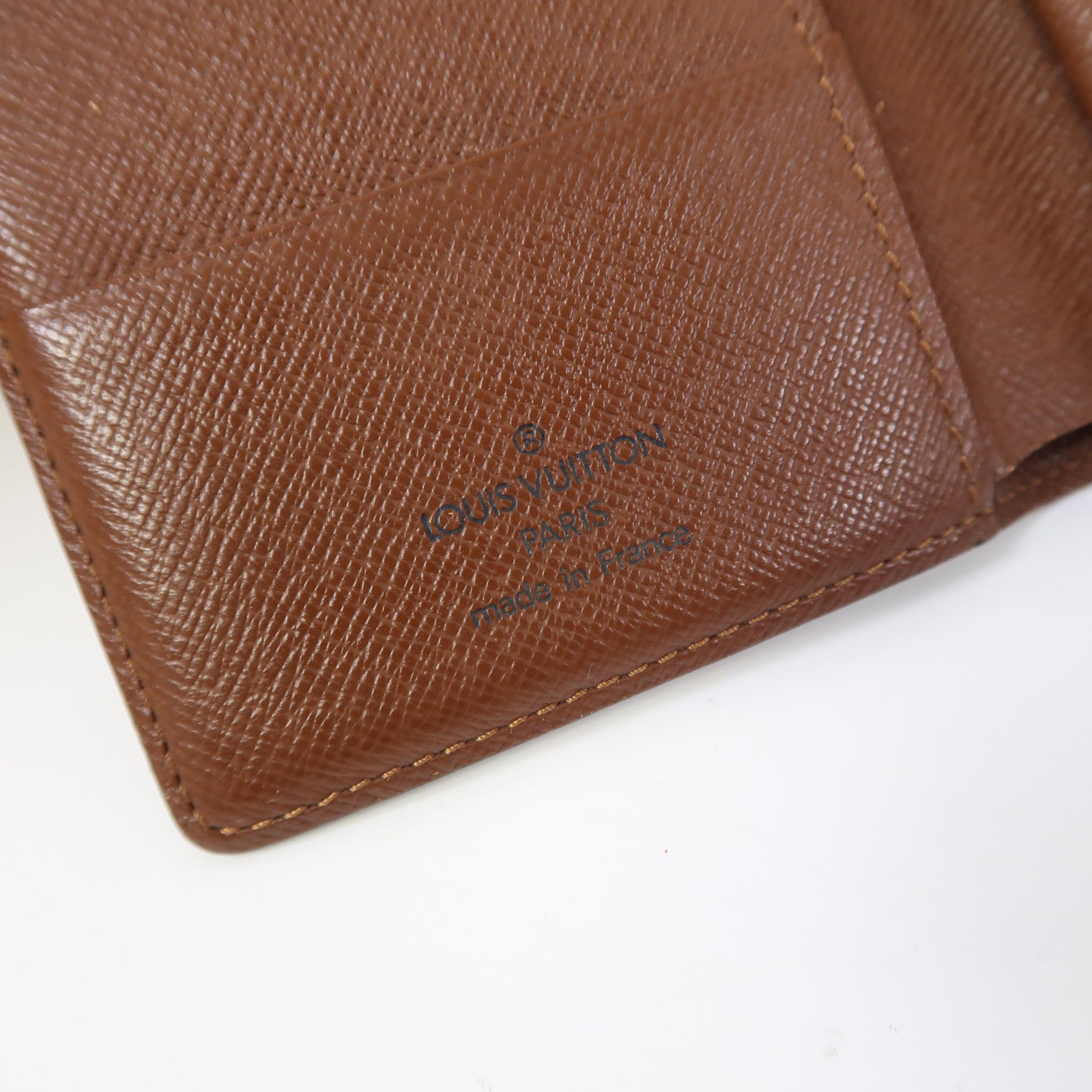 LOUIS VUITTON Monogram Trifold錢包啡色