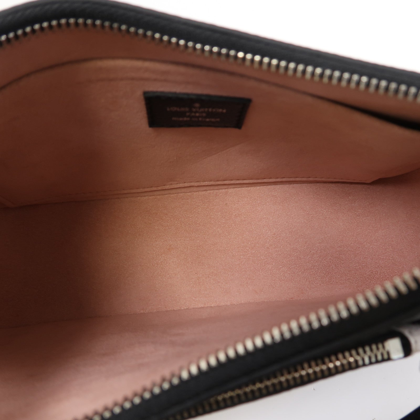 LOUIS VUITTON Epi Marelle銀扣肩背袋黑色