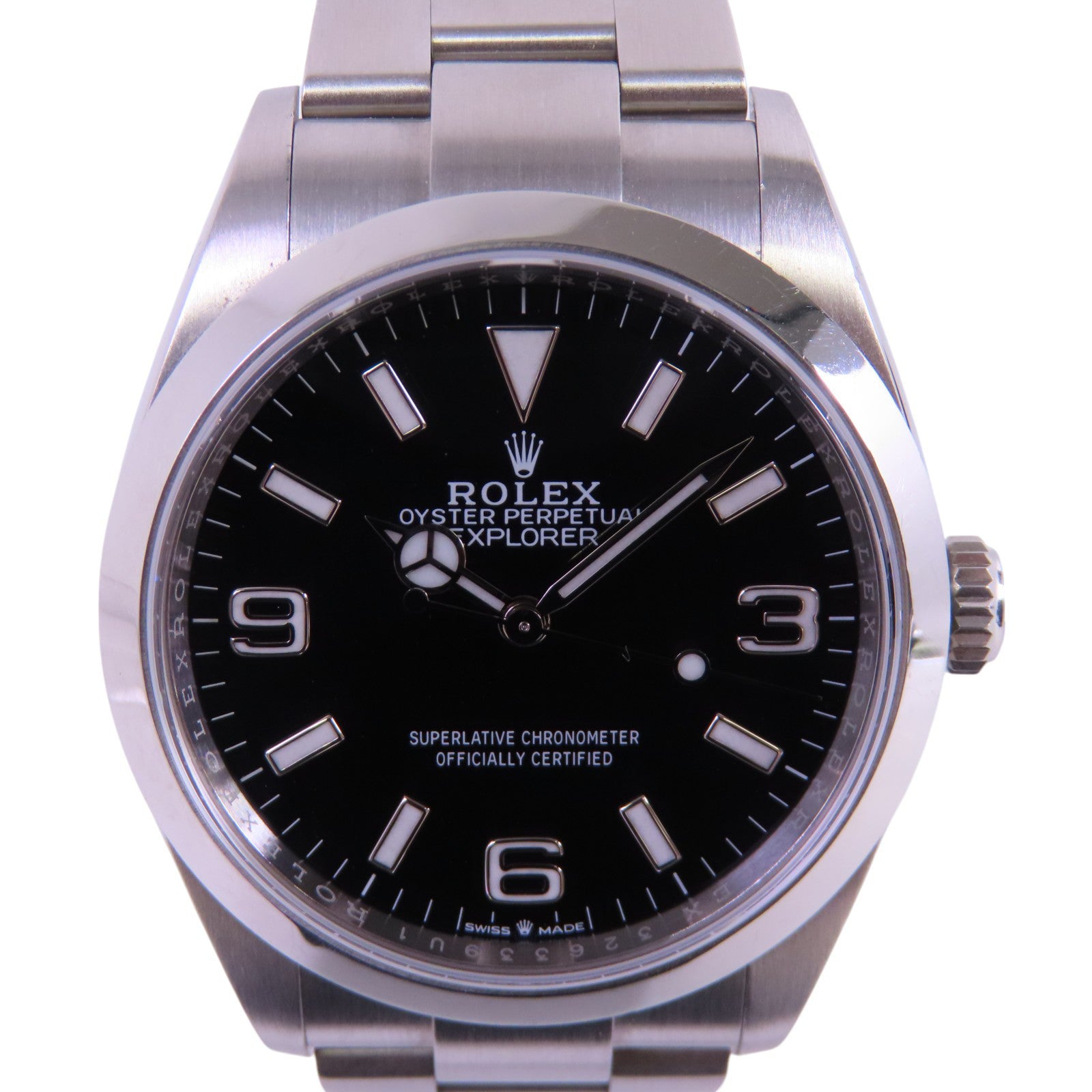 ROLEX Explorer I 36mm 124270 Automatic Watch Stainless Steel