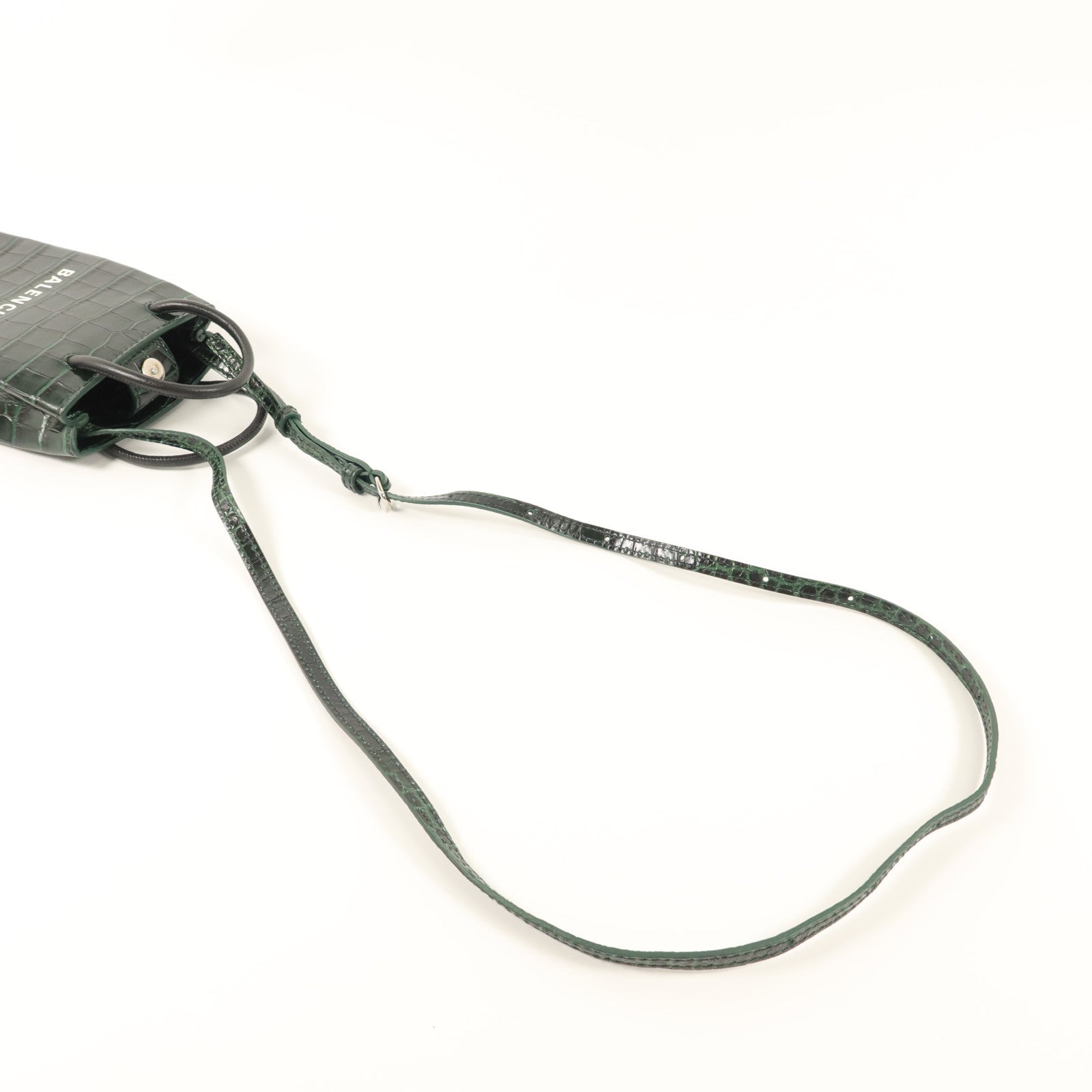 BALENCIAGA 牛皮皮革Shopping Phone Holder手挽肩背兩用袋