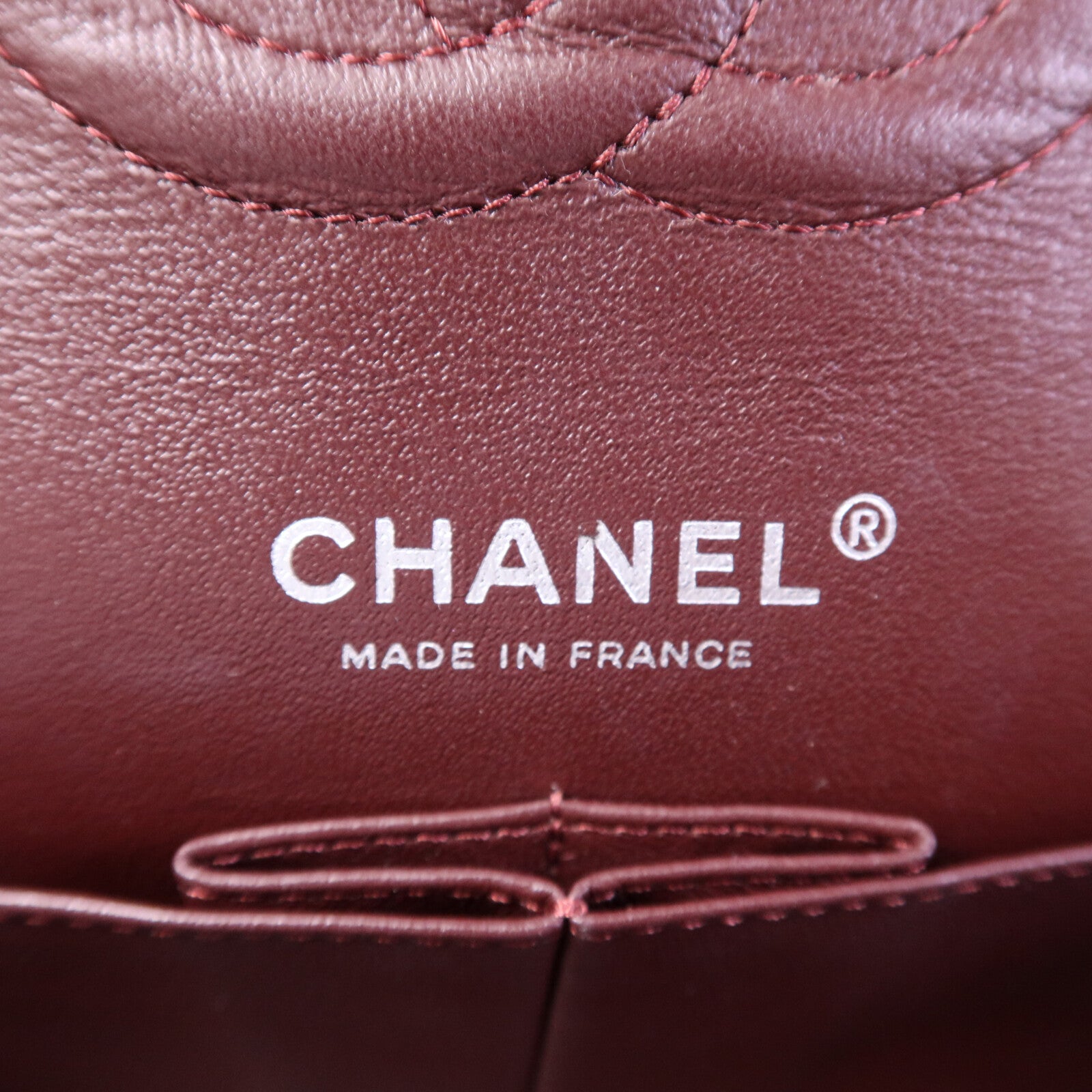 CHANEL 牛皮皮革Classic 25銀扣鏈帶肩背袋