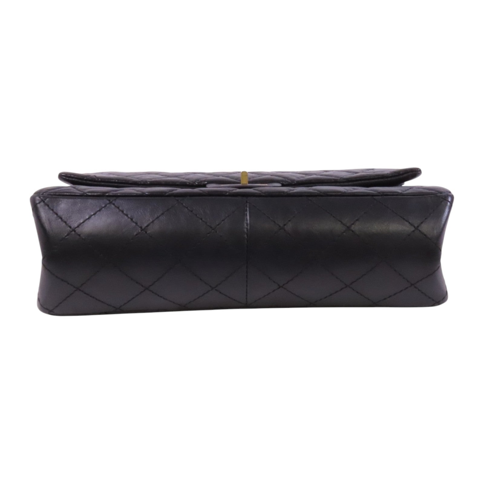 CHANEL 【激減優惠】牛皮皮革2.55 28cm金扣鏈帶肩背袋