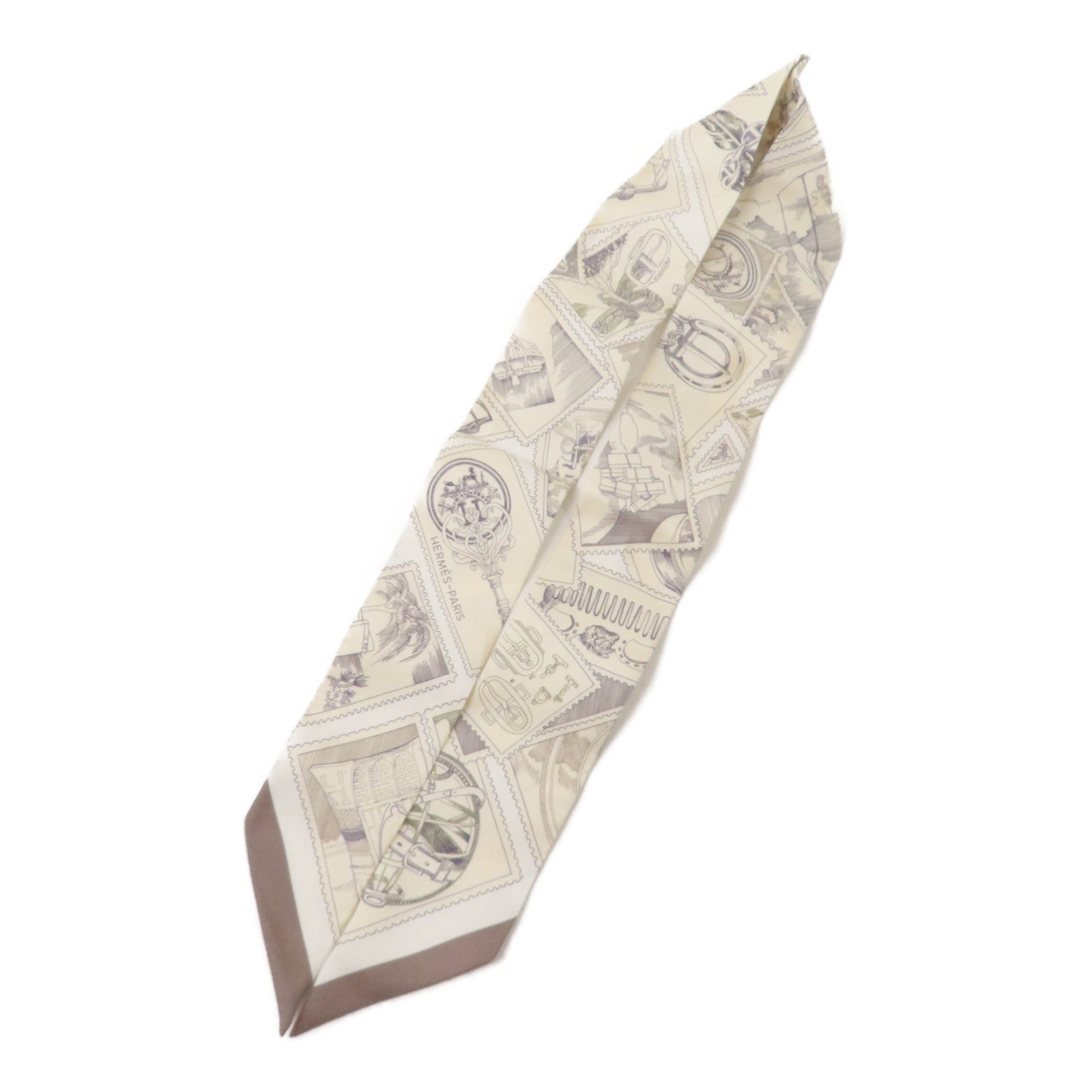 HERMES 絲質Twilly絲巾