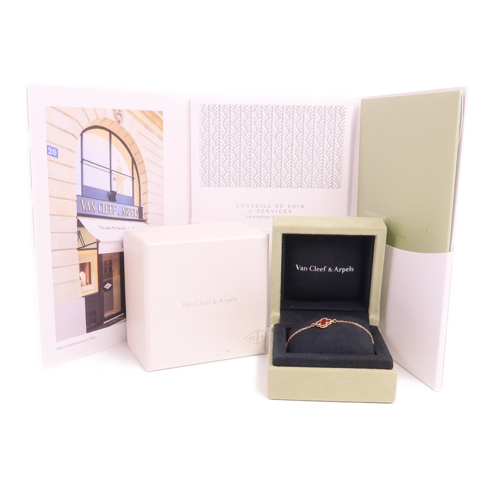 Van Cleef & Arpels 18K玫瑰金Sweet Alhambra Bracelet手鏈