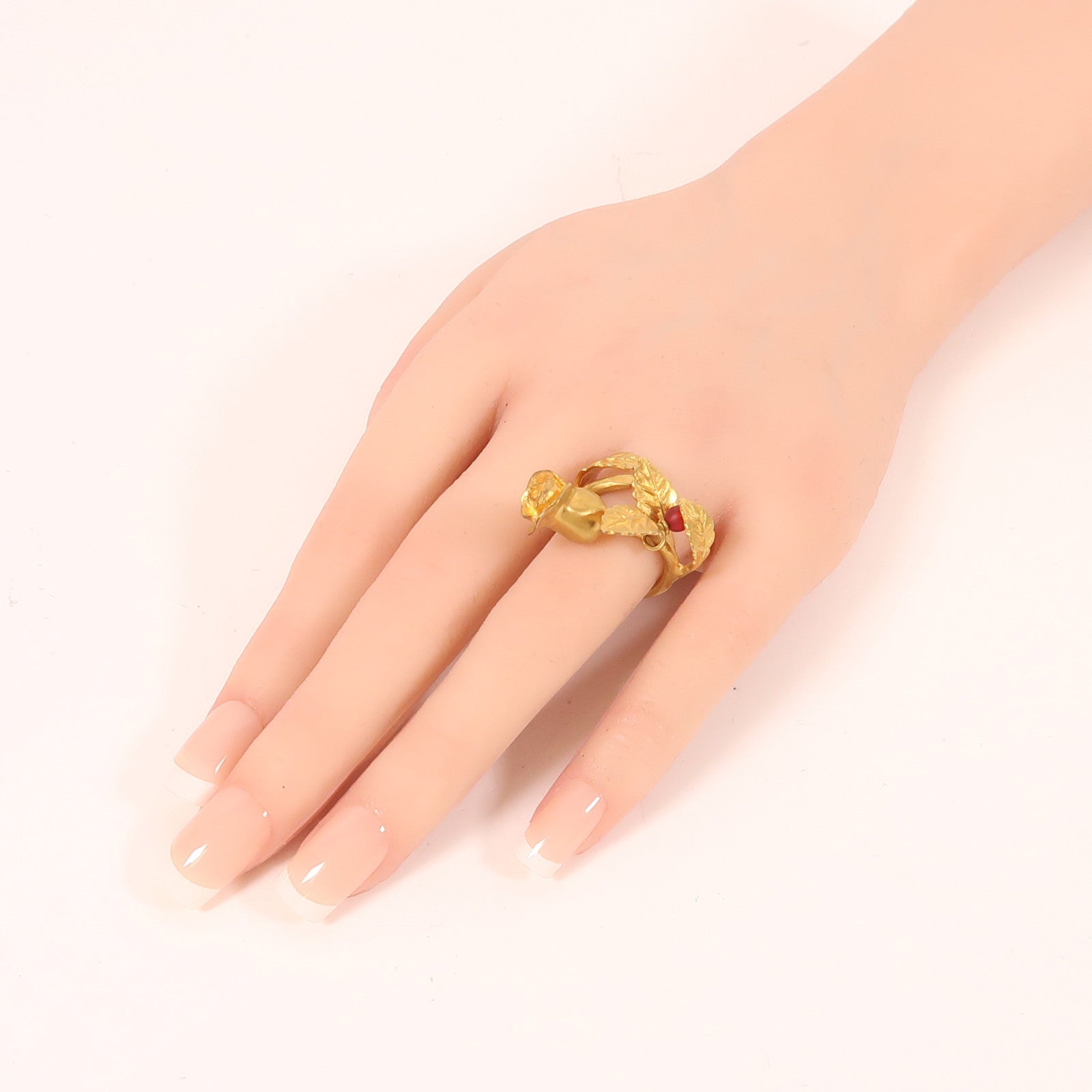 Dior 鍍金Ring戒指US#5.5