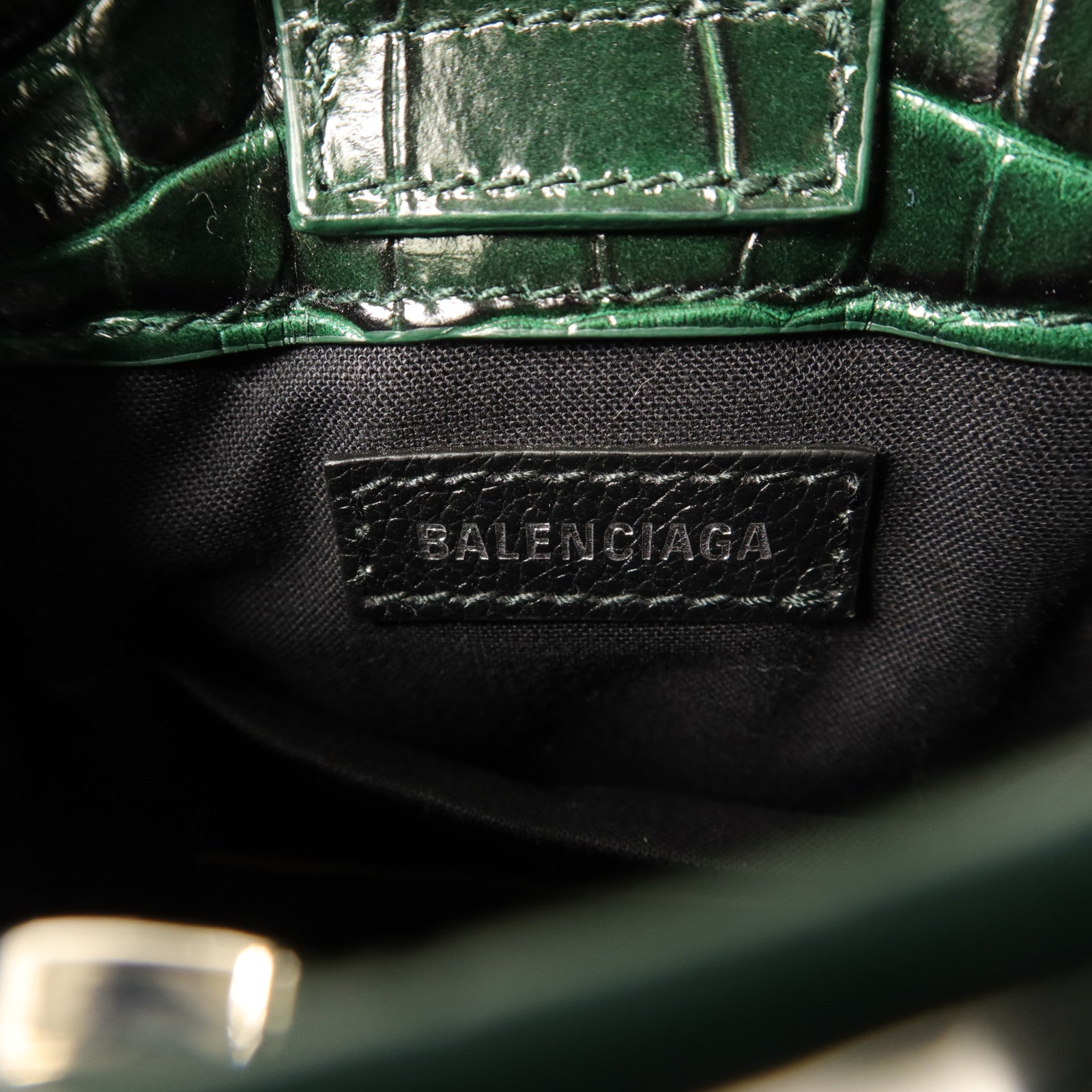 BALENCIAGA 牛皮皮革Shopping Phone Holder手挽肩背兩用袋