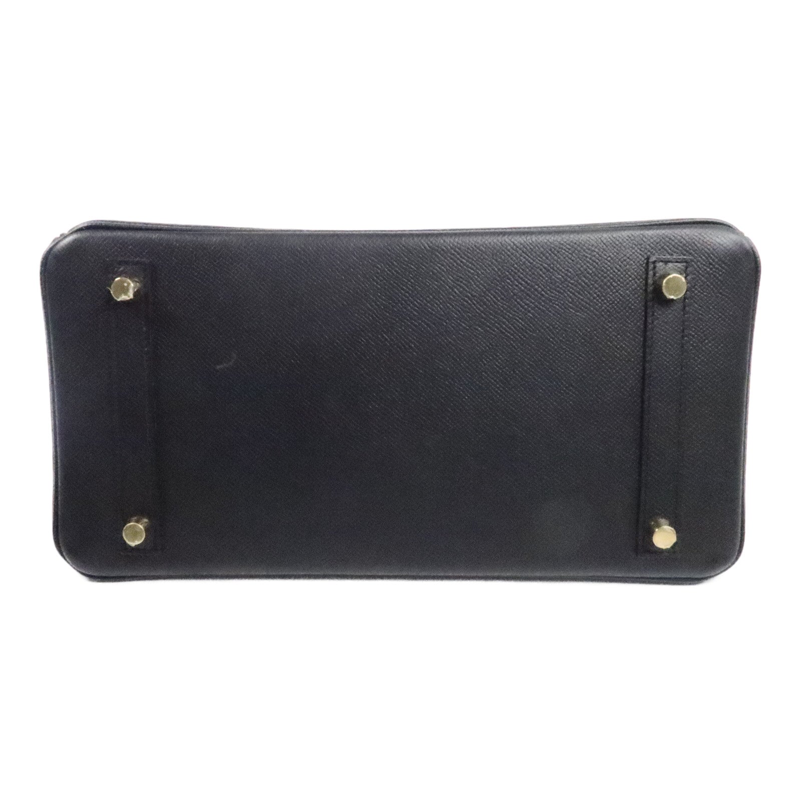 HERMES Epsom皮革Birkin 30手挽袋Noir