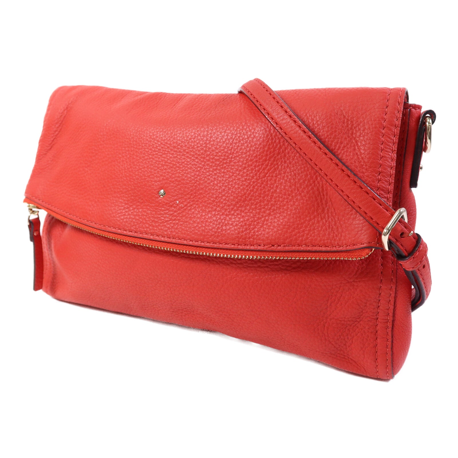 Kate Spade 皮革Jackson Street Harlyn金扣肩背袋