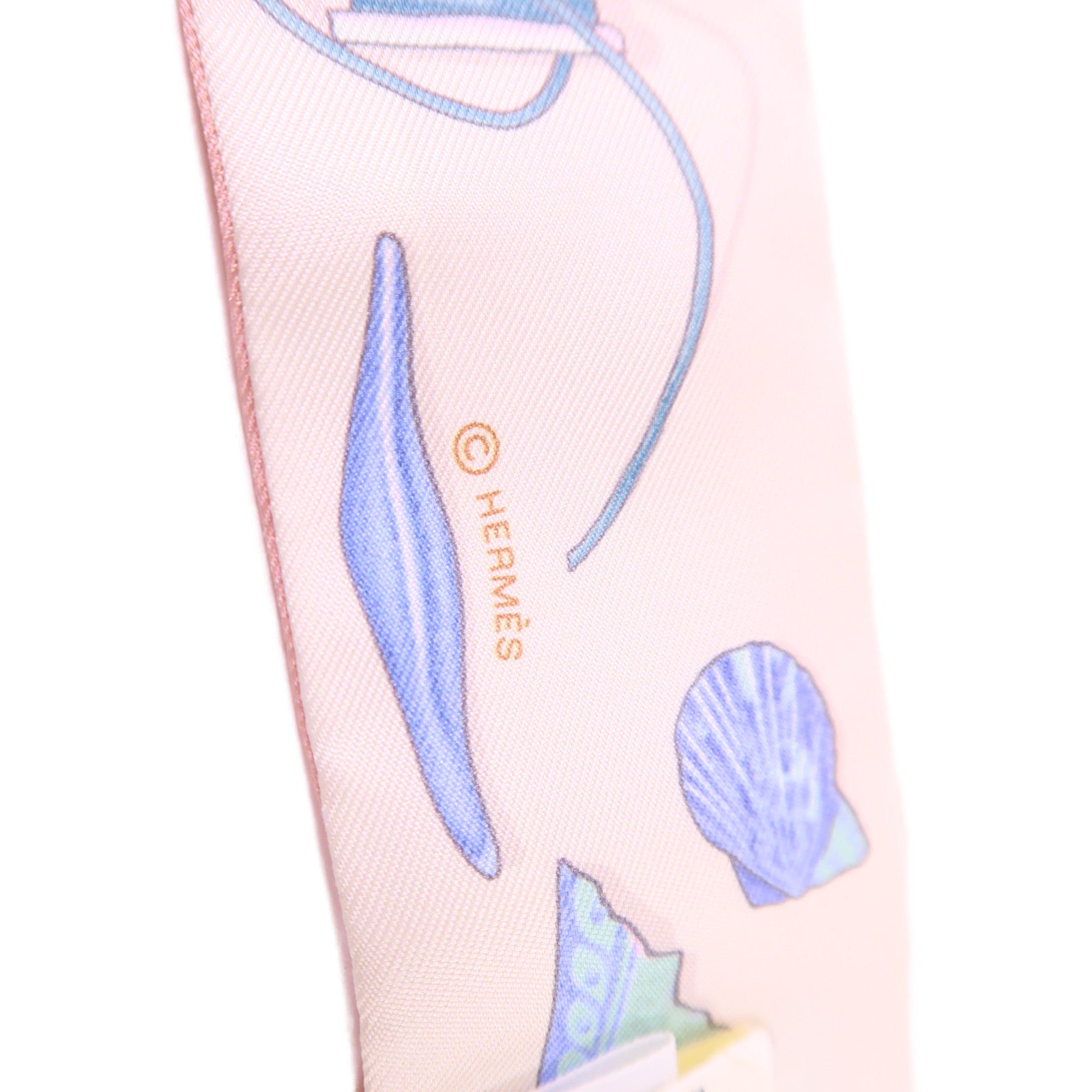 HERMES 絲質Twilly絲巾