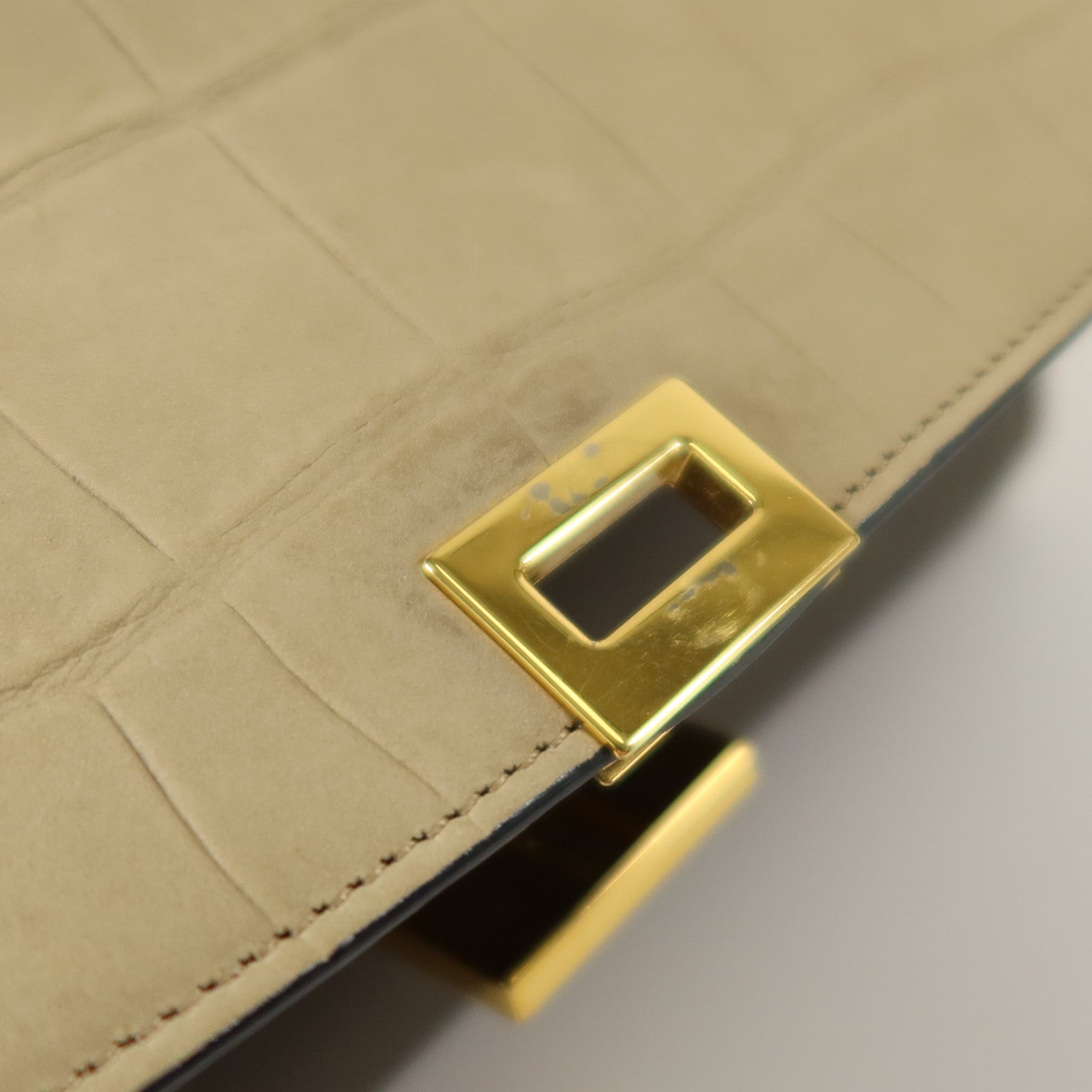 CELINE 牛皮皮革Trapeze金扣手挽肩背兩用袋