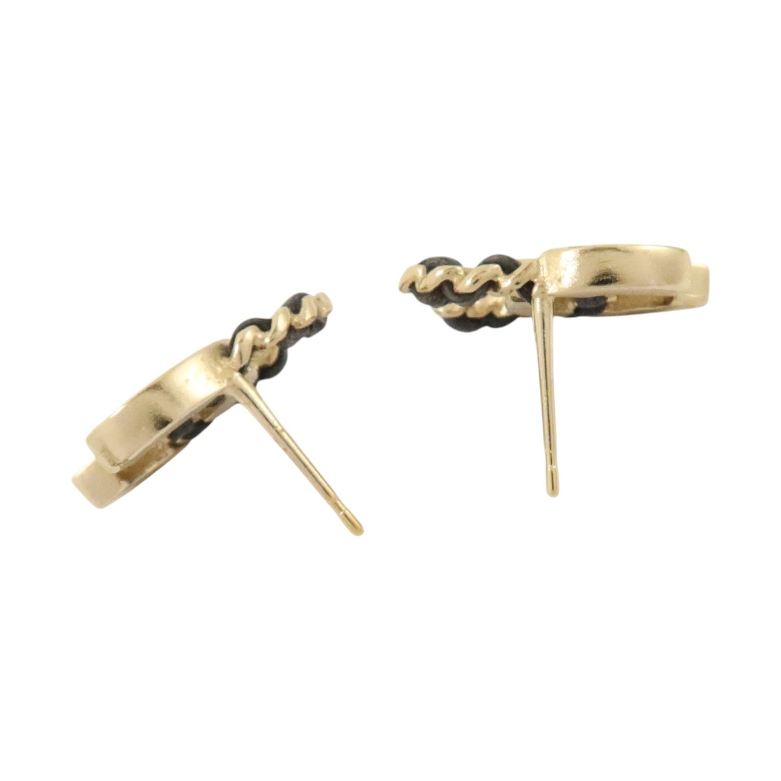 CHANEL 金屬/皮革Earrings耳環