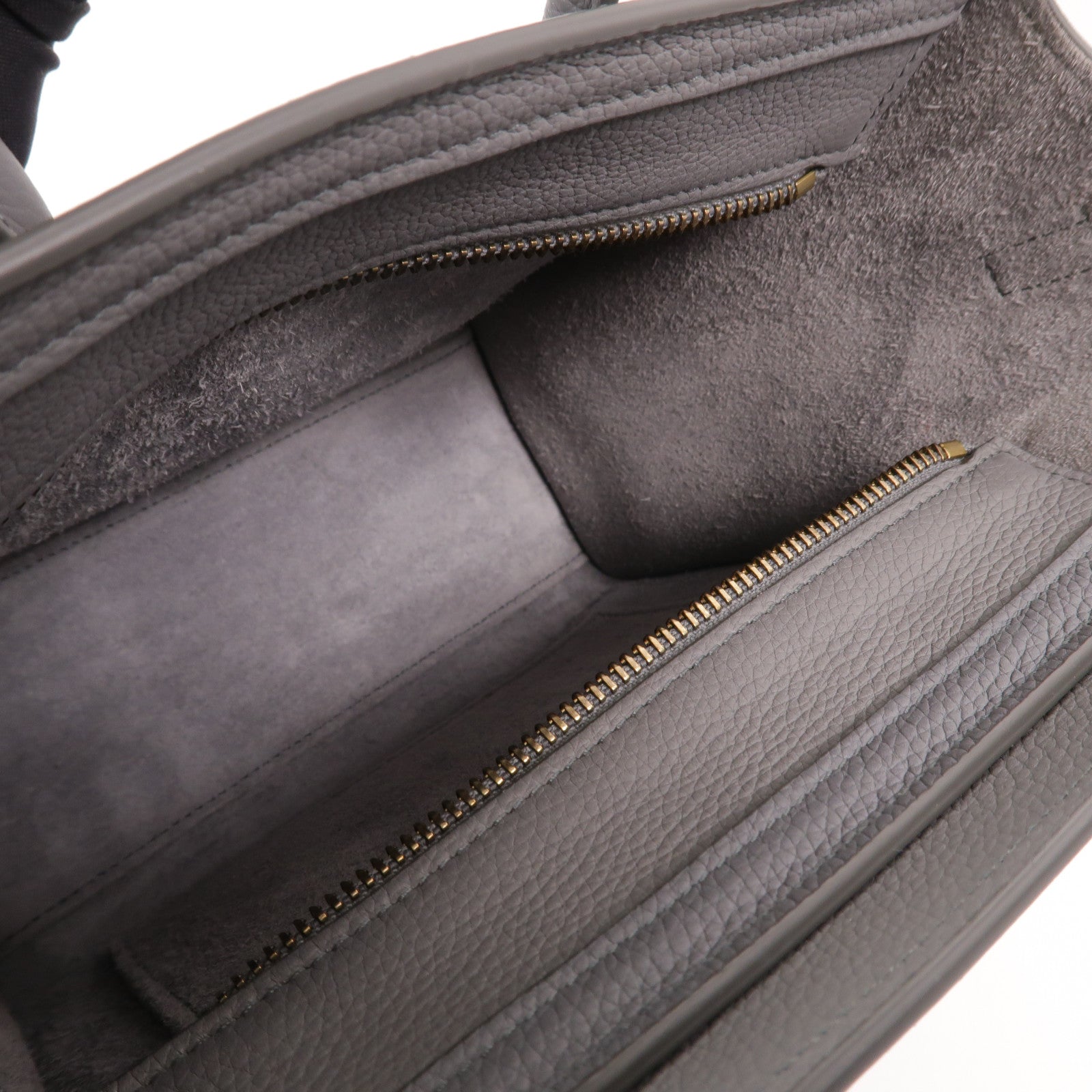 CELINE 牛皮皮革Nano Luggage手挽肩背兩用袋