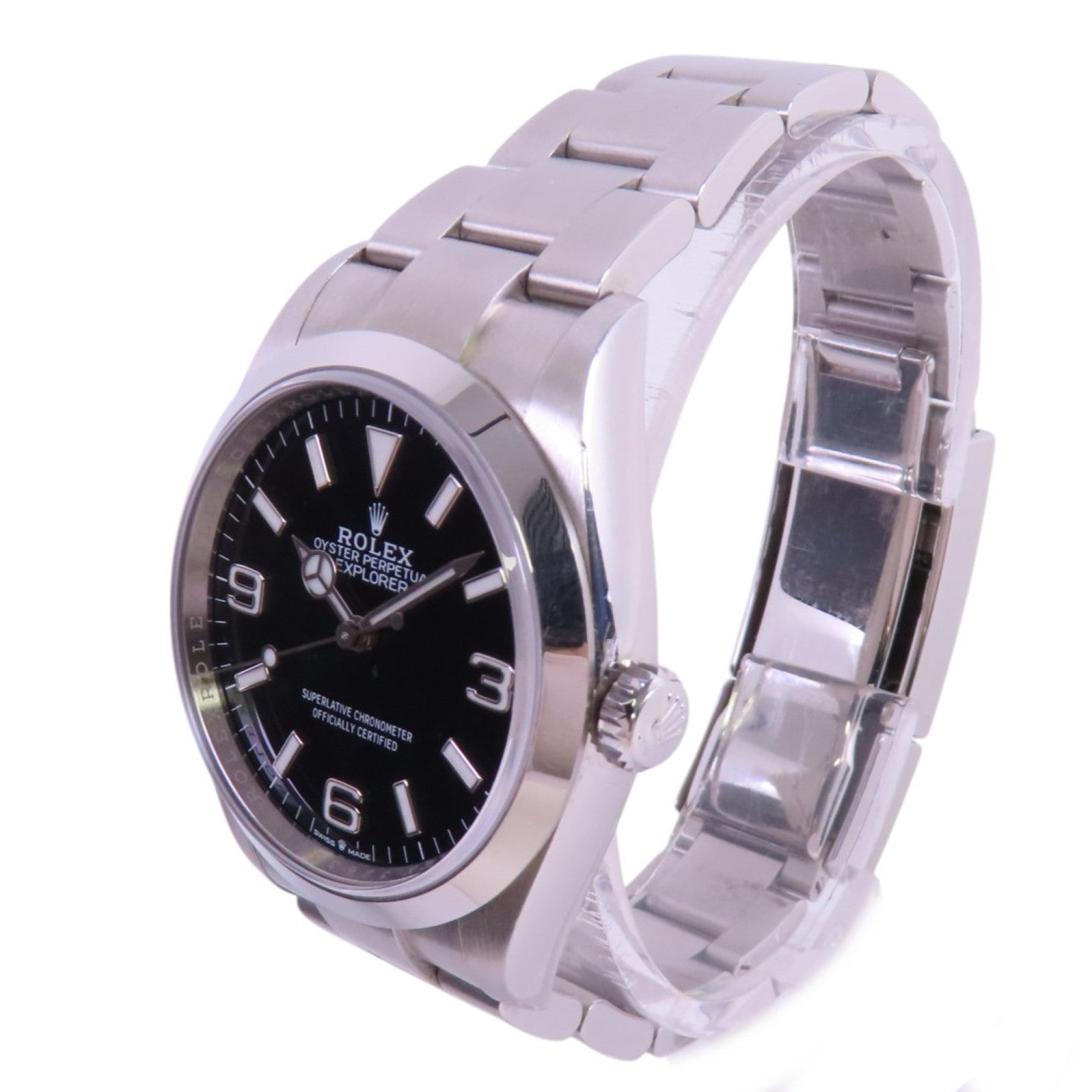 ROLEX Explorer I 36mm 124270 Automatic Watch Stainless Steel