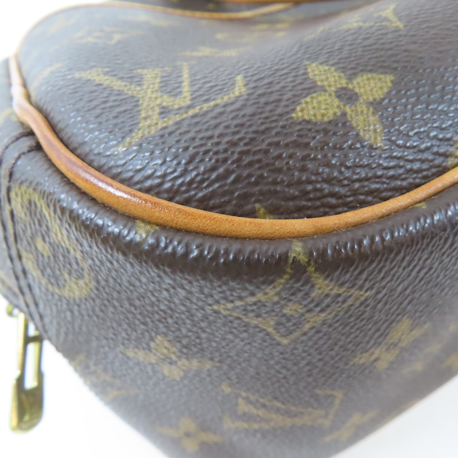LOUIS VUITTON 【激減優惠】Monogram Trouville Boston Bag金扣手挽袋啡色
