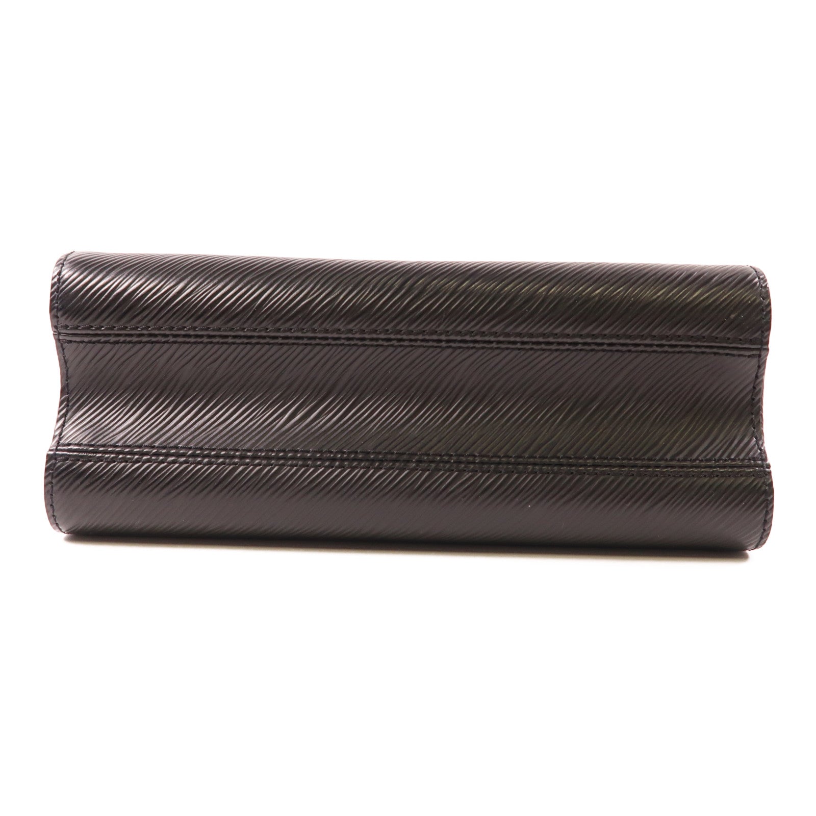 LOUIS VUITTON Epi Twist MM銀扣鏈帶手挽肩背兩用袋