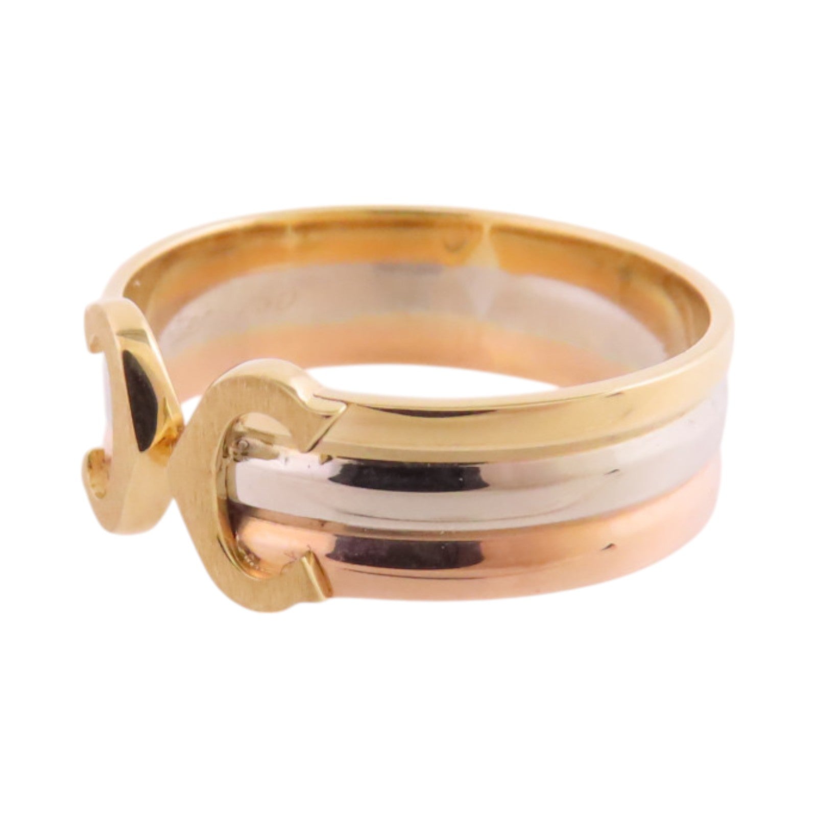CARTIER 18K白金/黃金/玫瑰金C2 Ring戒指#52/US#6