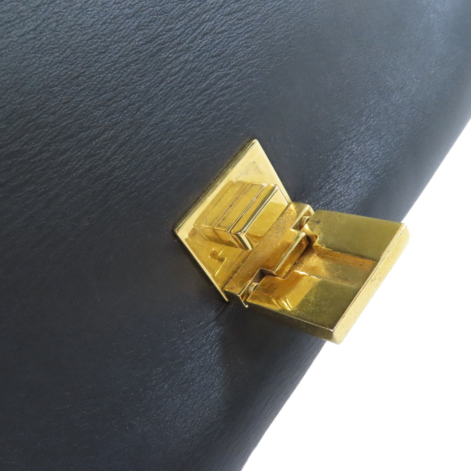 CELINE 牛皮皮革Trapeze 2Way Shoulder Bag金扣手挽肩背兩用袋紅色/黑色/啡色