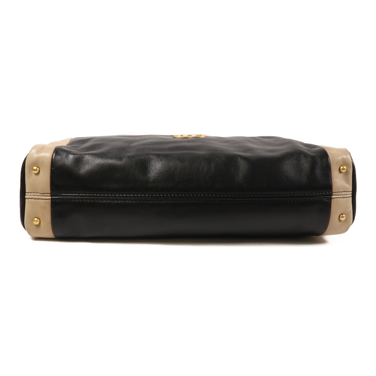 CHANEL 羊皮皮革Shoulder Bag金扣肩背袋