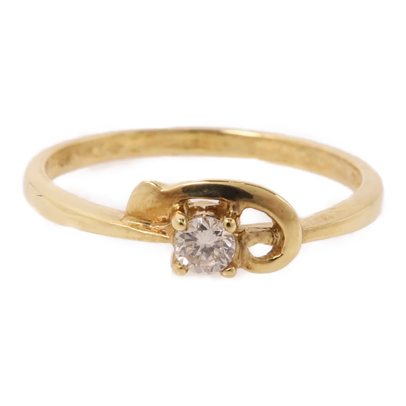 JEWELRY 18K黃金Diamond Ring鑽石戒指US#6