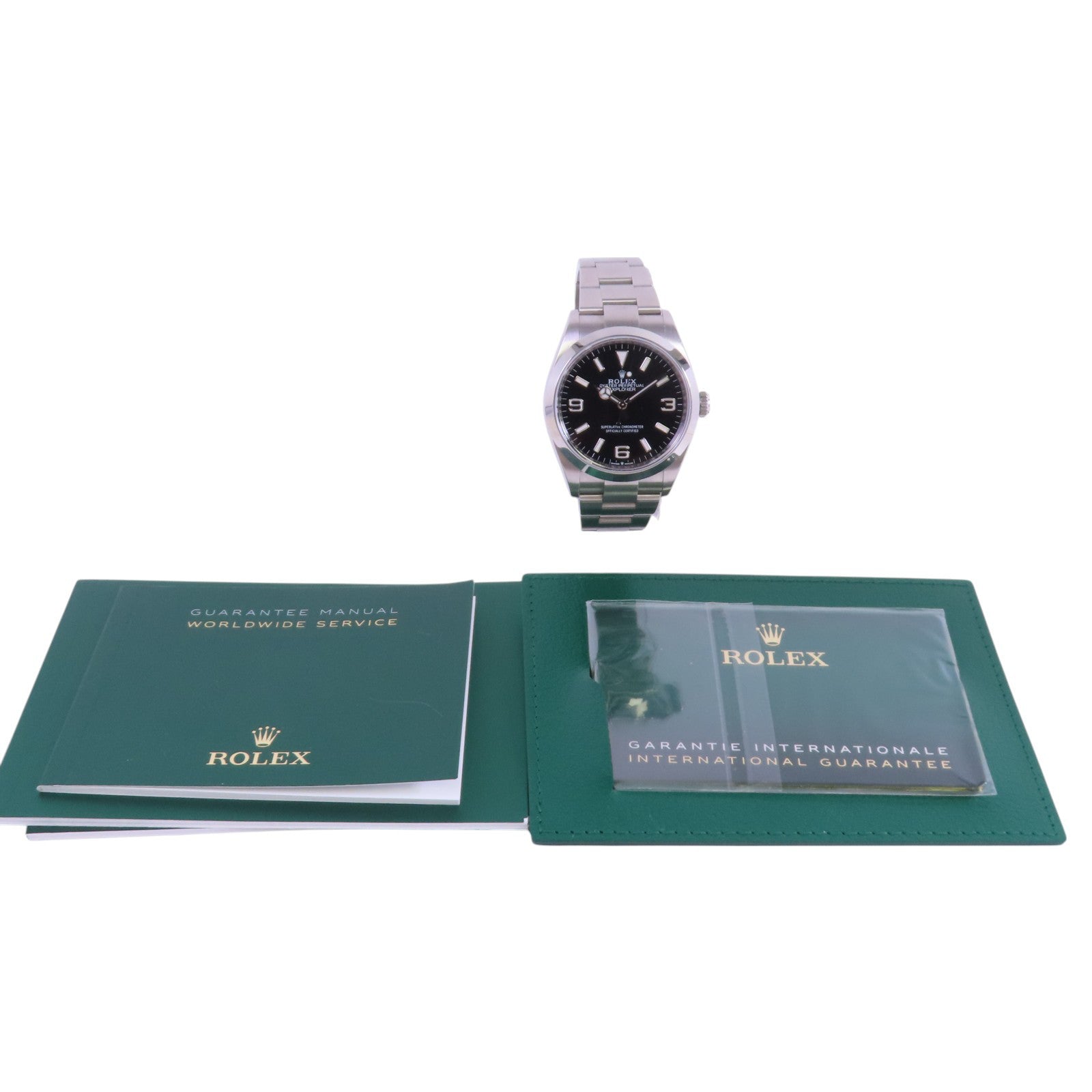 ROLEX Explorer I 36mm 124270 Automatic Watch Stainless Steel