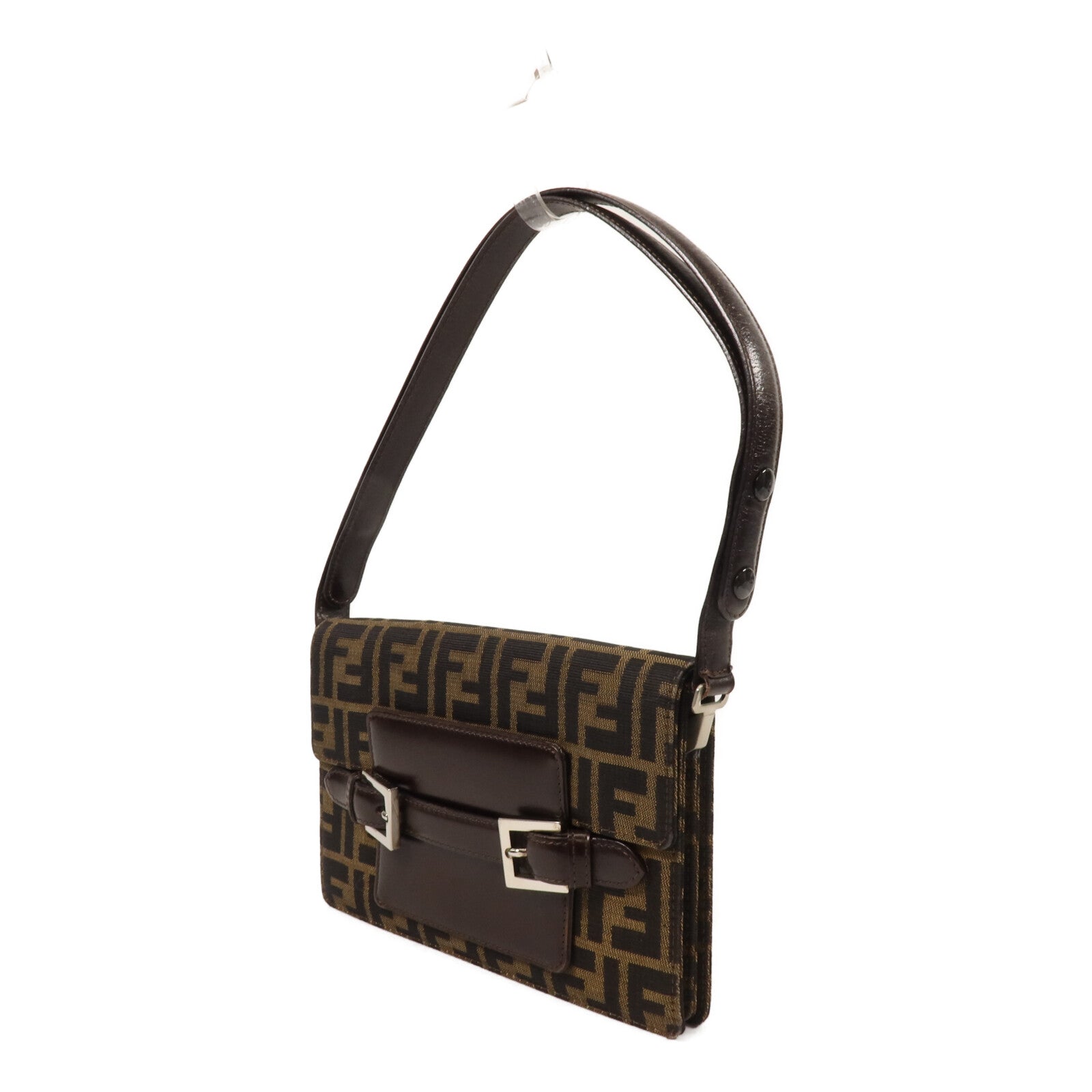 FENDI 帆布Zucca肩背袋