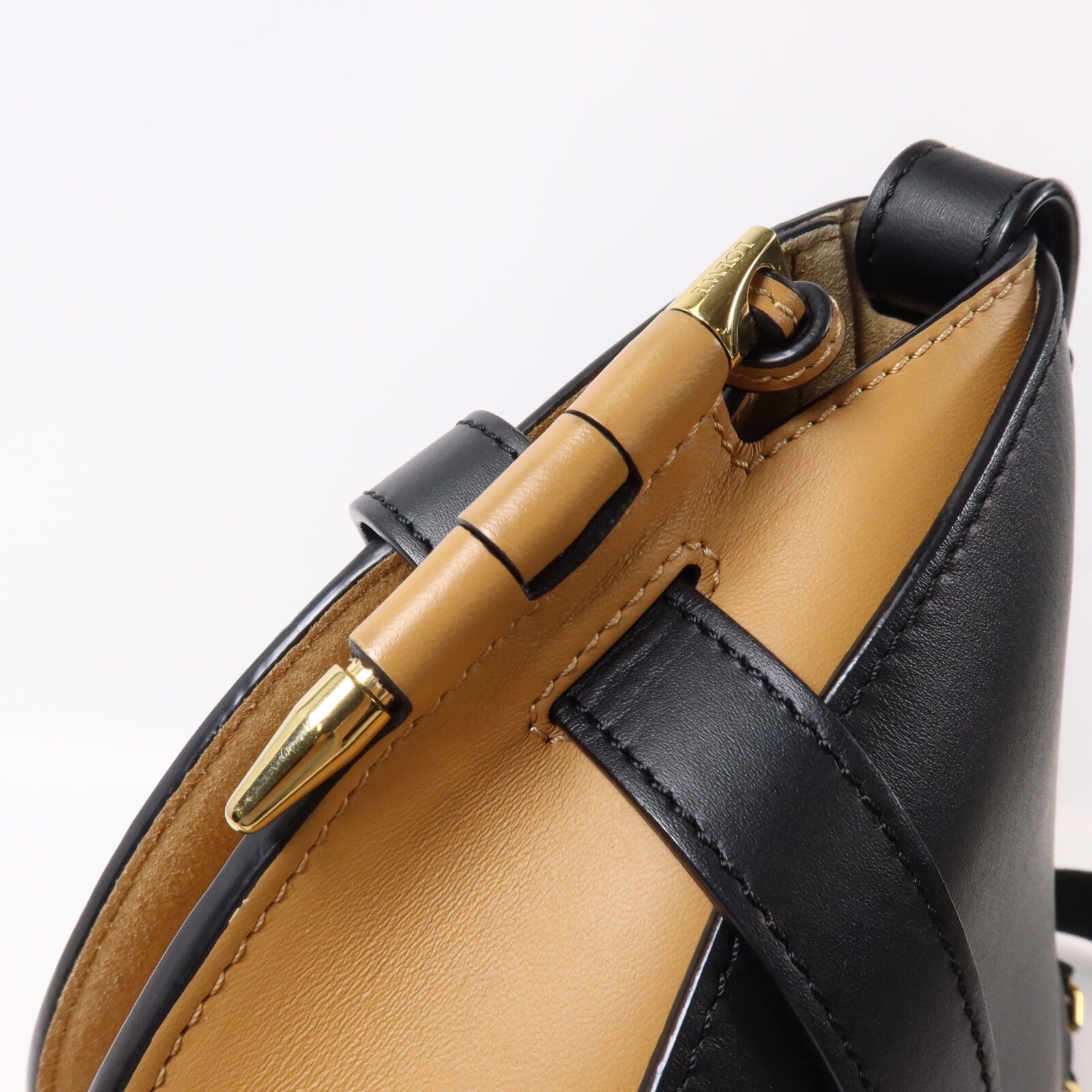 LOEWE 牛皮皮革Gate Small肩背袋