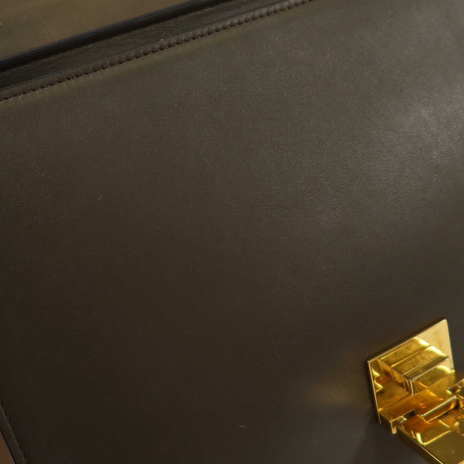 CELINE 牛皮皮革Trapeze金扣手挽肩背兩用袋