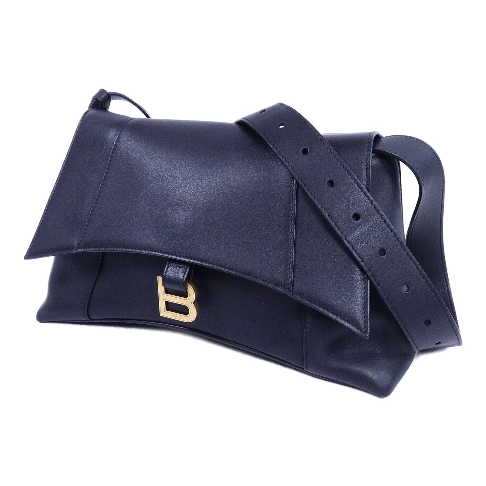 BALENCIAGA 牛皮皮革Downtown Medium肩背袋