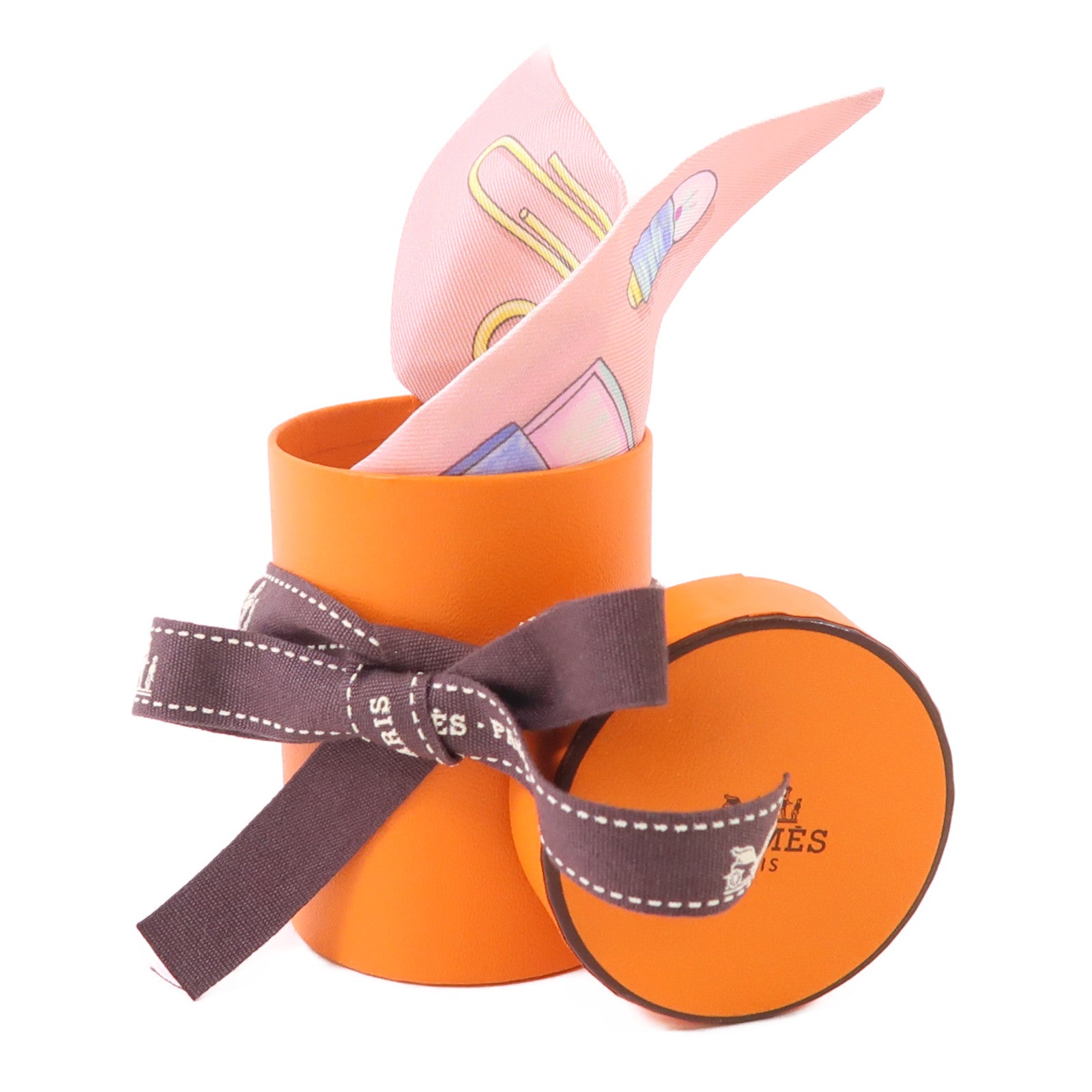 HERMES 絲質Twilly絲巾