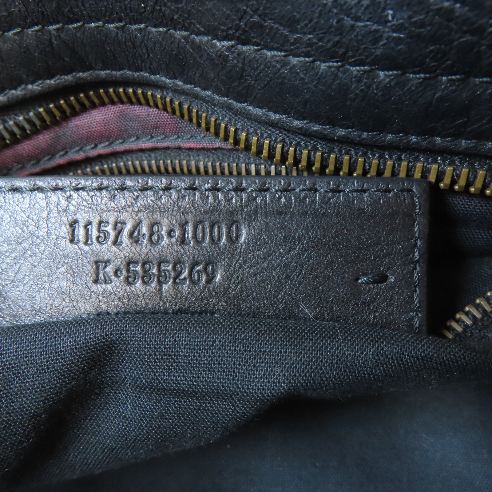 BALENCIAGA 羊皮皮革City黑扣手挽肩背兩用袋黑色