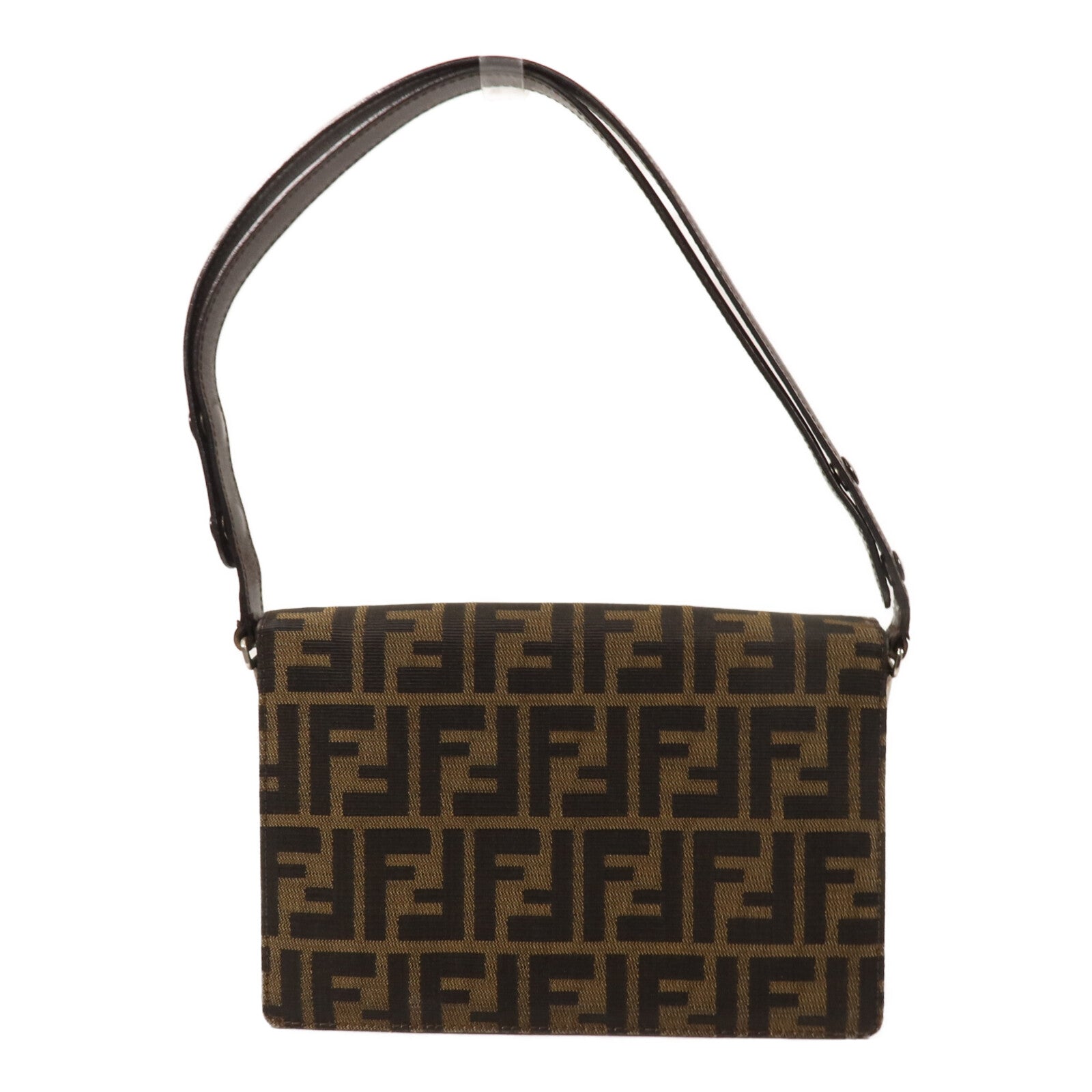FENDI 帆布Zucca肩背袋