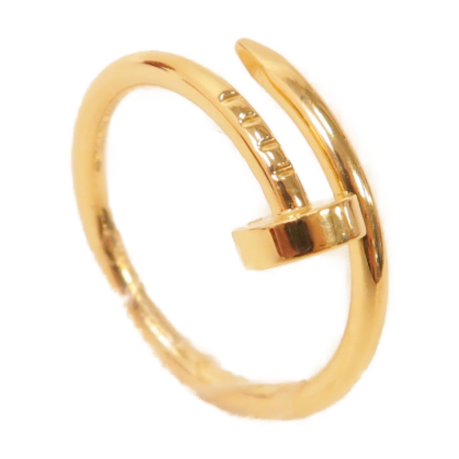 CARTIER 18K黃金Juste Un Clou Ring戒指US#6/Cartier#50