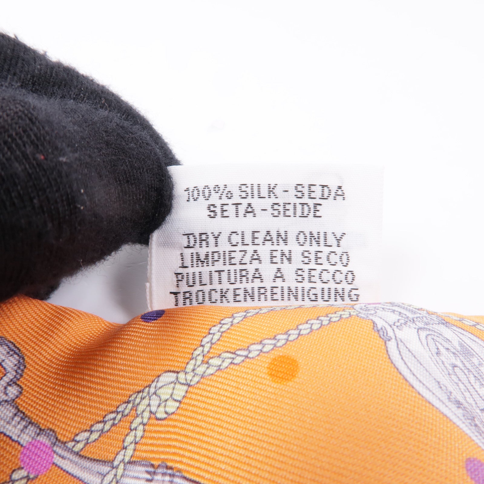 HERMES 絲質Twilly絲巾