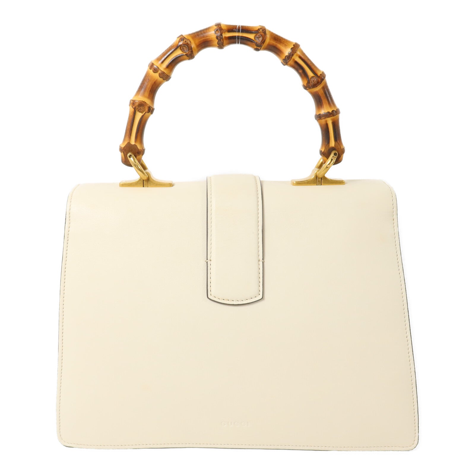 GUCCI 牛皮皮革Dionysus Bamboo Medium Top Handle手挽肩背兩用袋