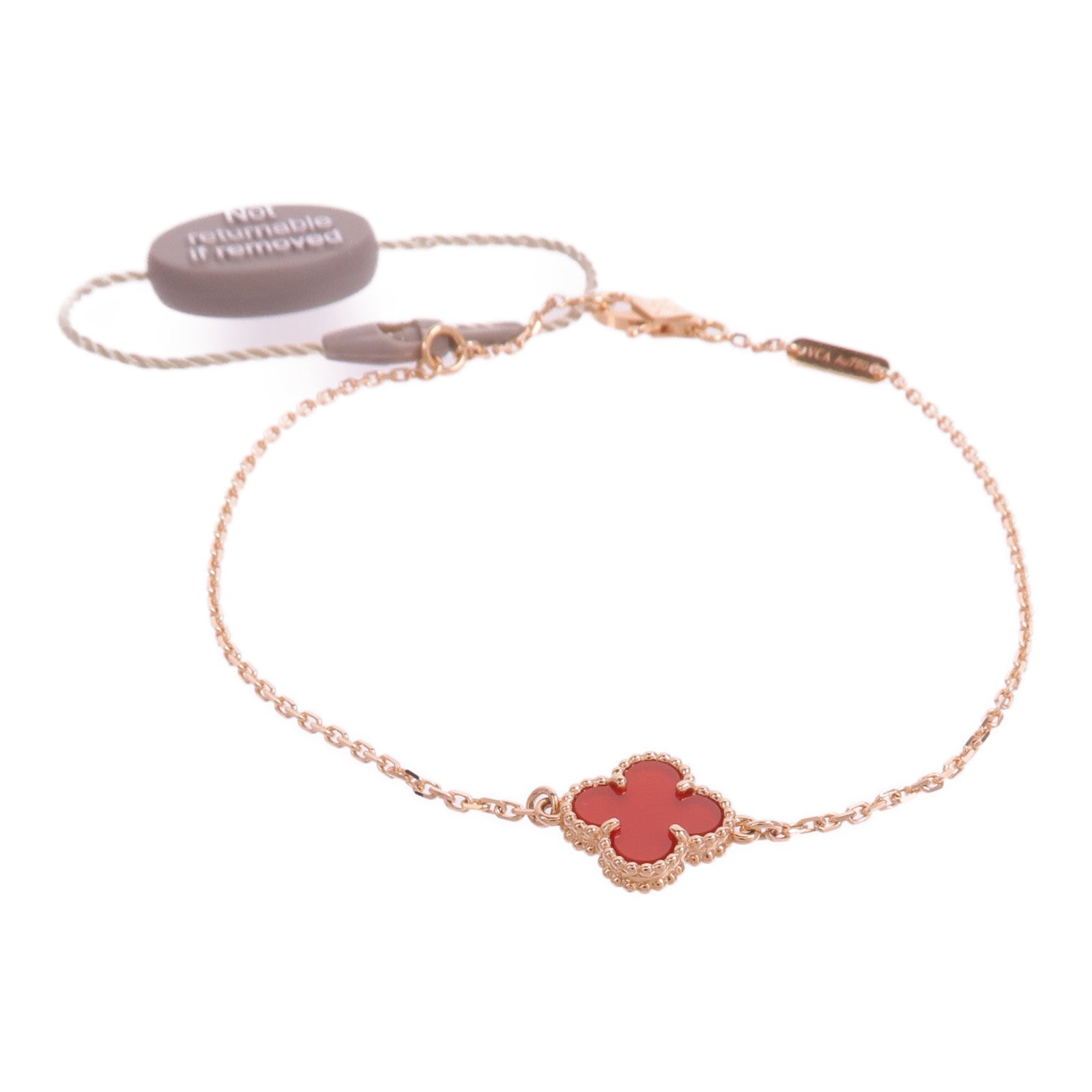 Van Cleef & Arpels 18K玫瑰金Sweet Alhambra Bracelet手鏈
