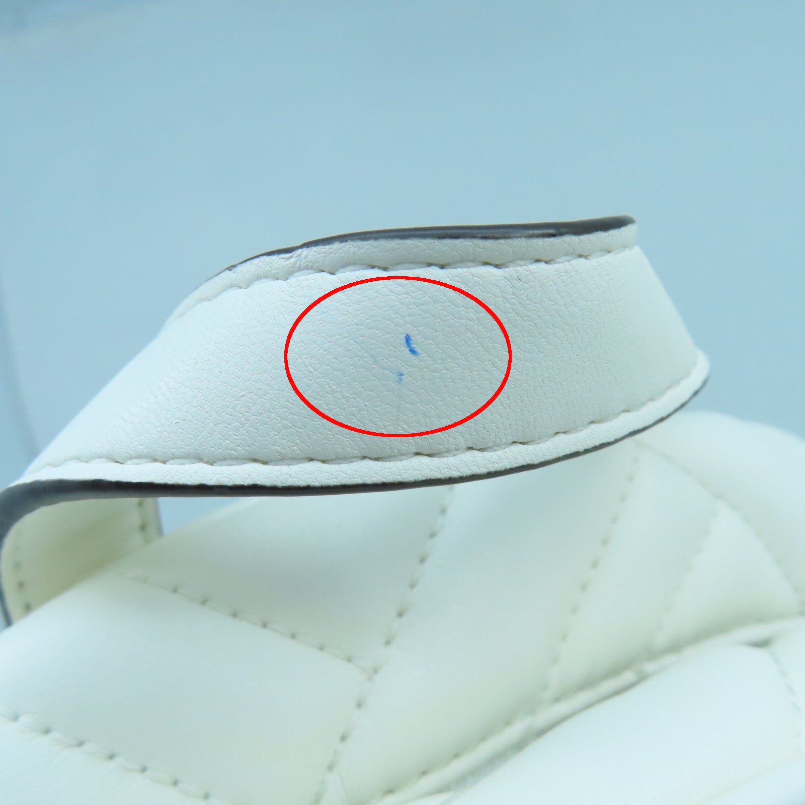 Michael Kors 牛皮皮革Rucksack銀扣背包白色