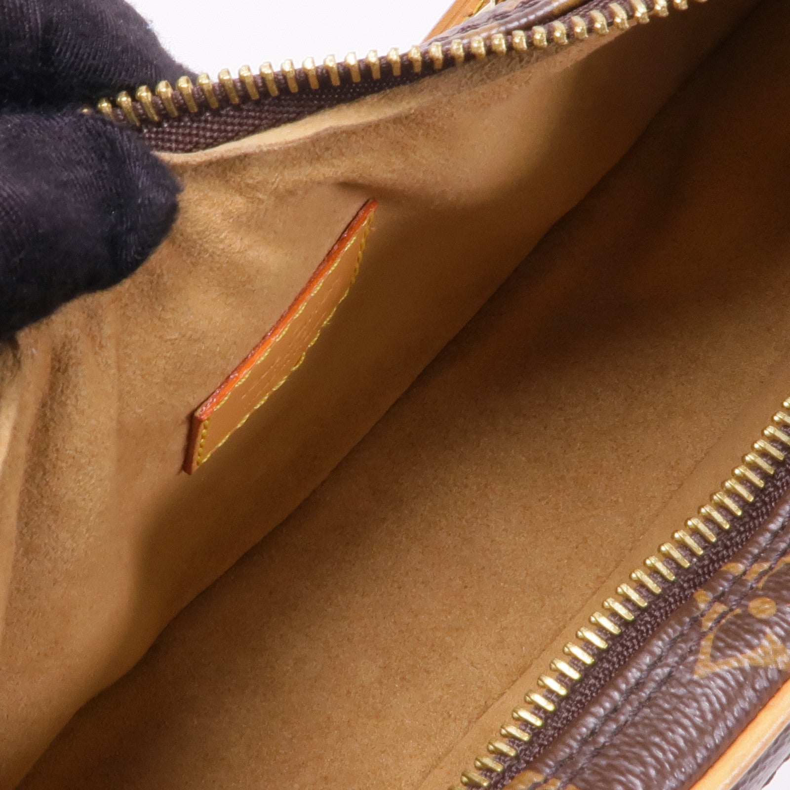 LOUIS VUITTON LV GHW Loop 2 Way Shoulder Bag M81098 Monogram Brown