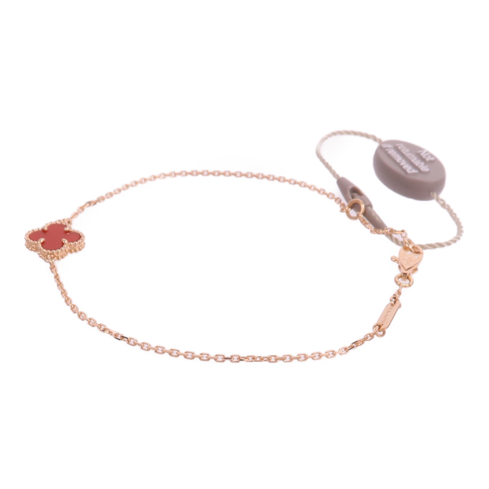 Van Cleef & Arpels 18K玫瑰金Sweet Alhambra Bracelet手鏈