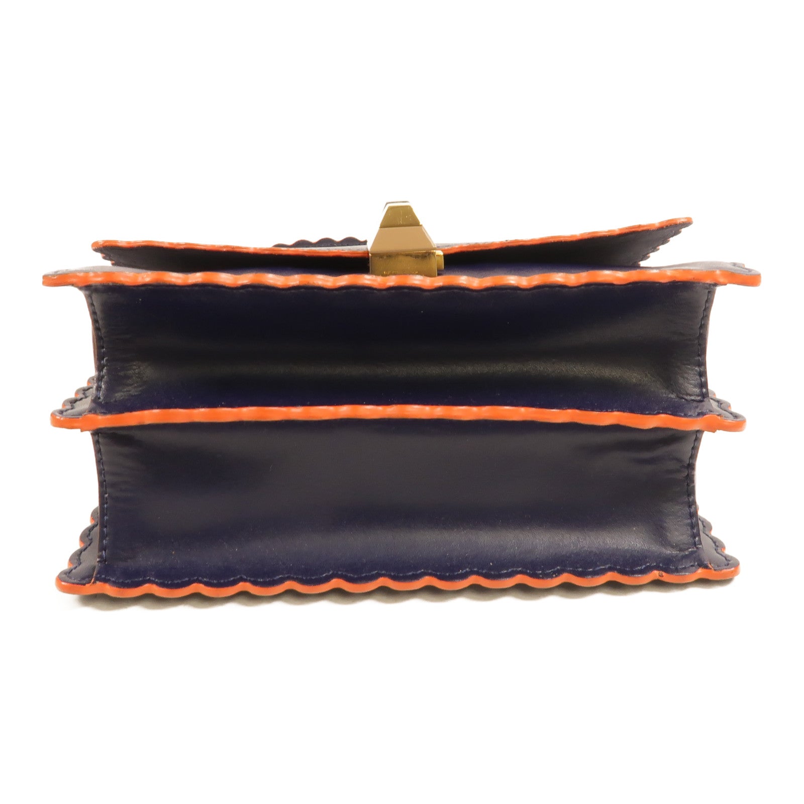 FENDI 牛皮皮革Kan I Small肩背袋