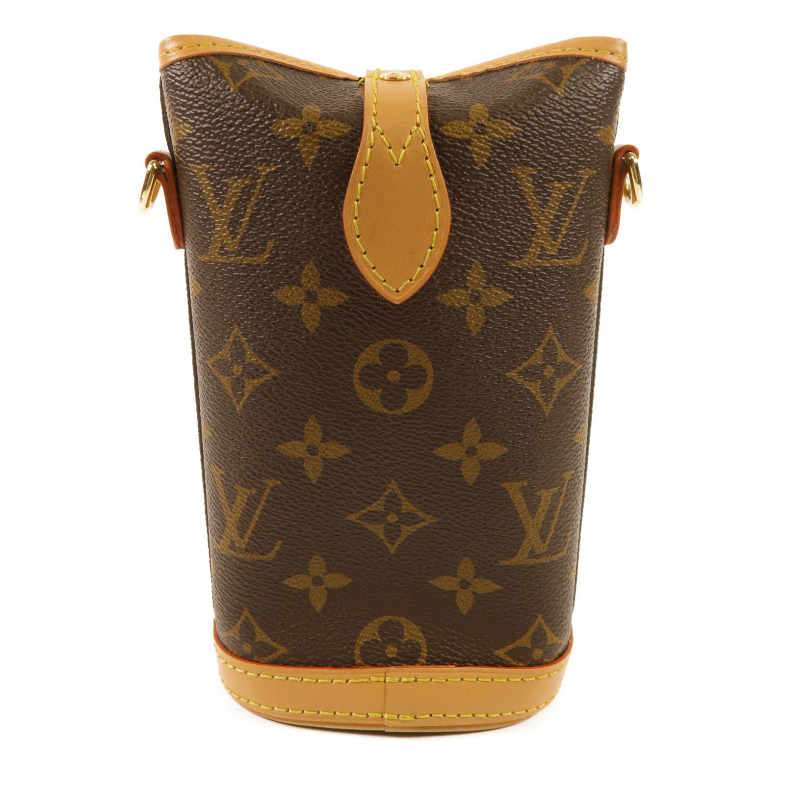 LOUIS VUITTON Monogram Fold Me Pouch金扣肩背袋