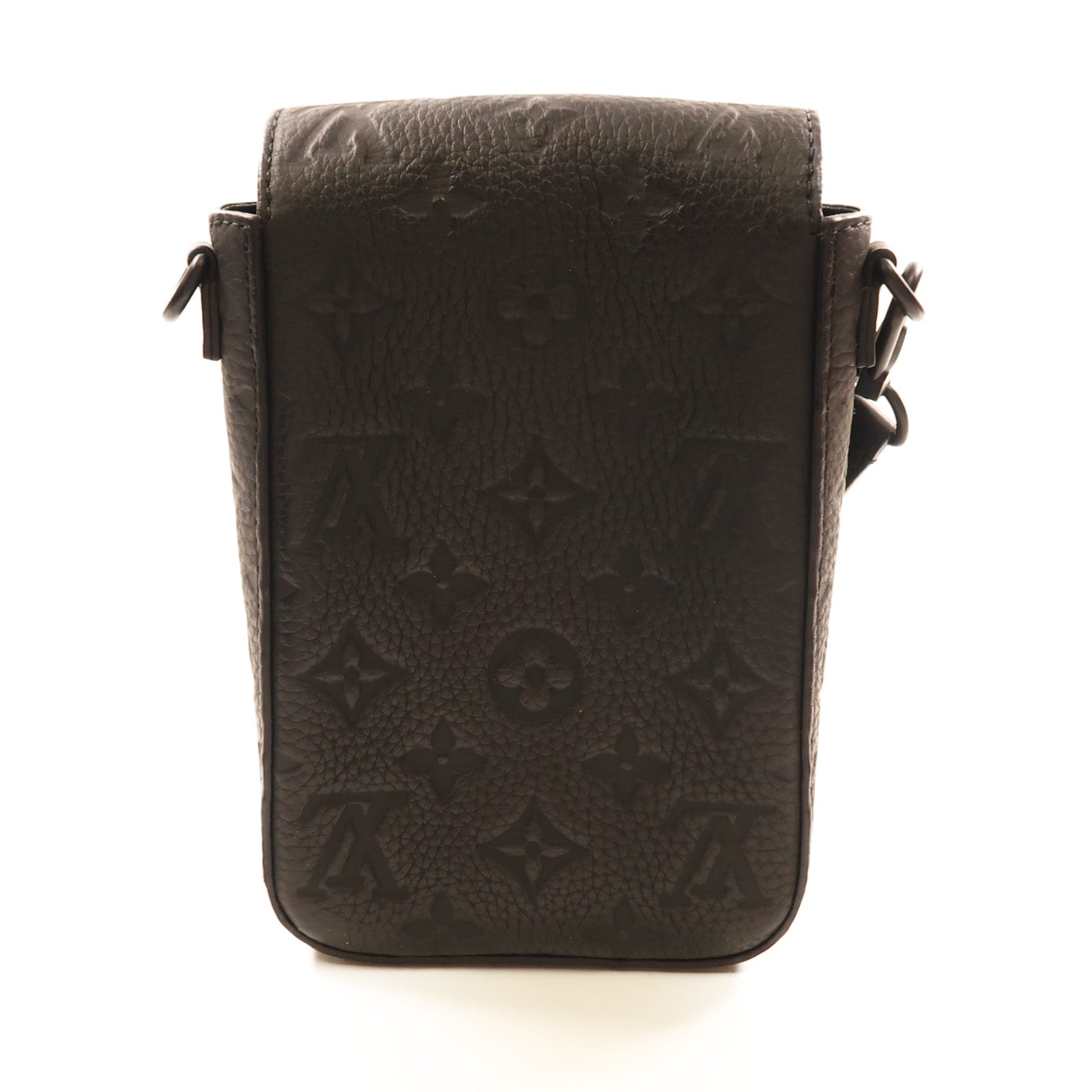 LOUIS VUITTON Monogram Taurillon S-Lock Vertical Wearable肩背袋