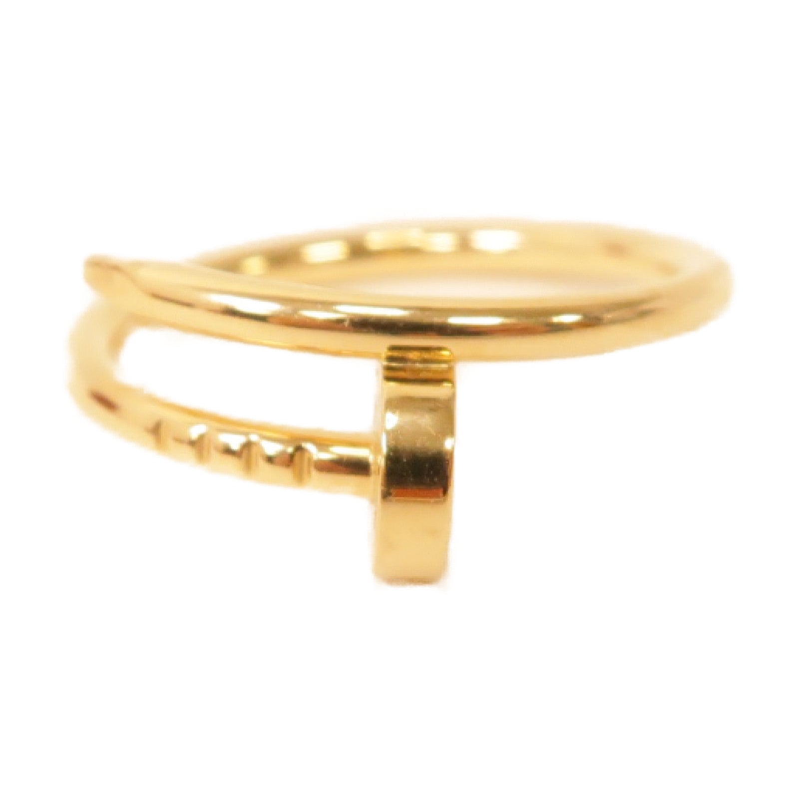 CARTIER 18K黃金Juste Un Clou Ring戒指US#6/Cartier#50