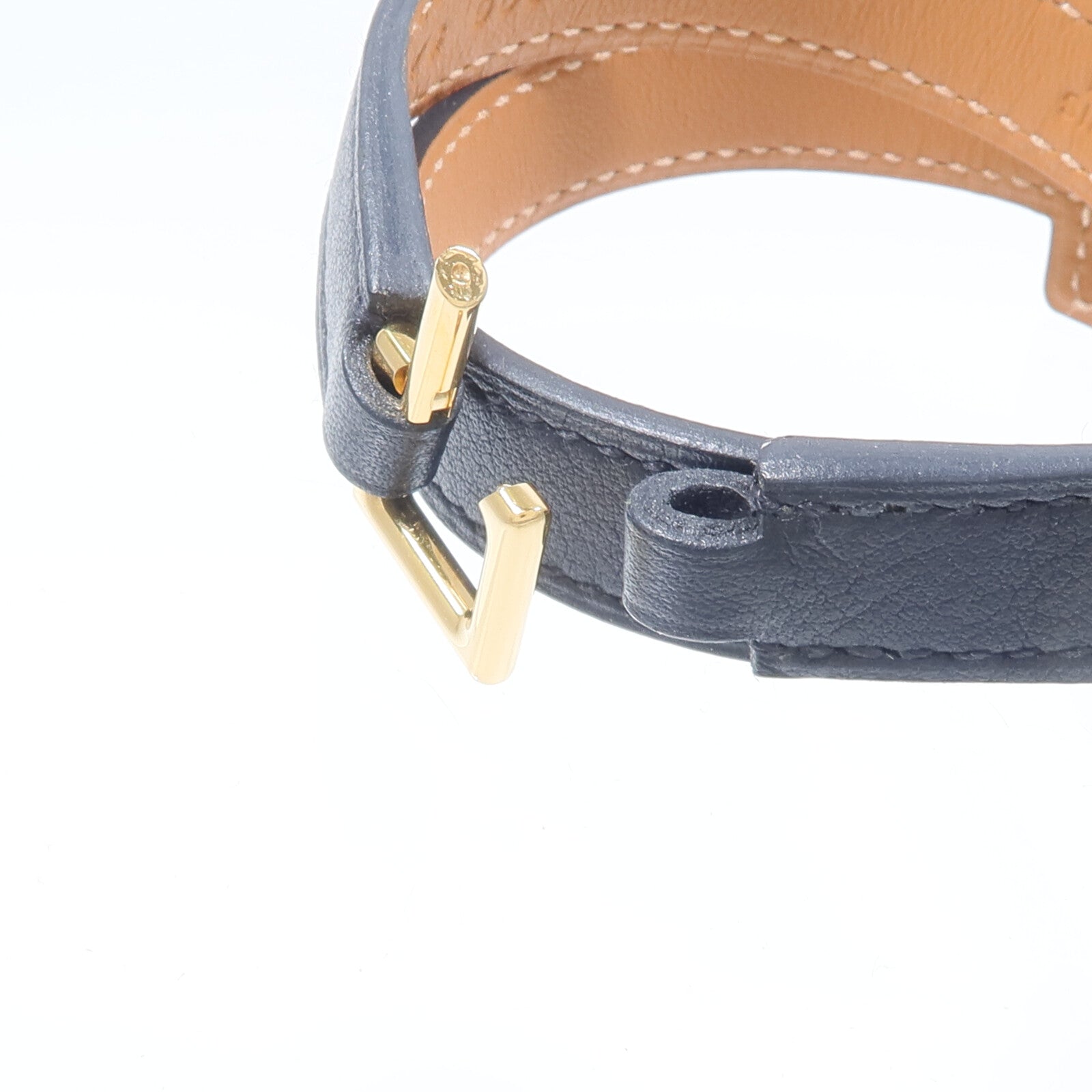 HERMES Swift皮革O'Kelly Double Tour Bracelet手帶Noir