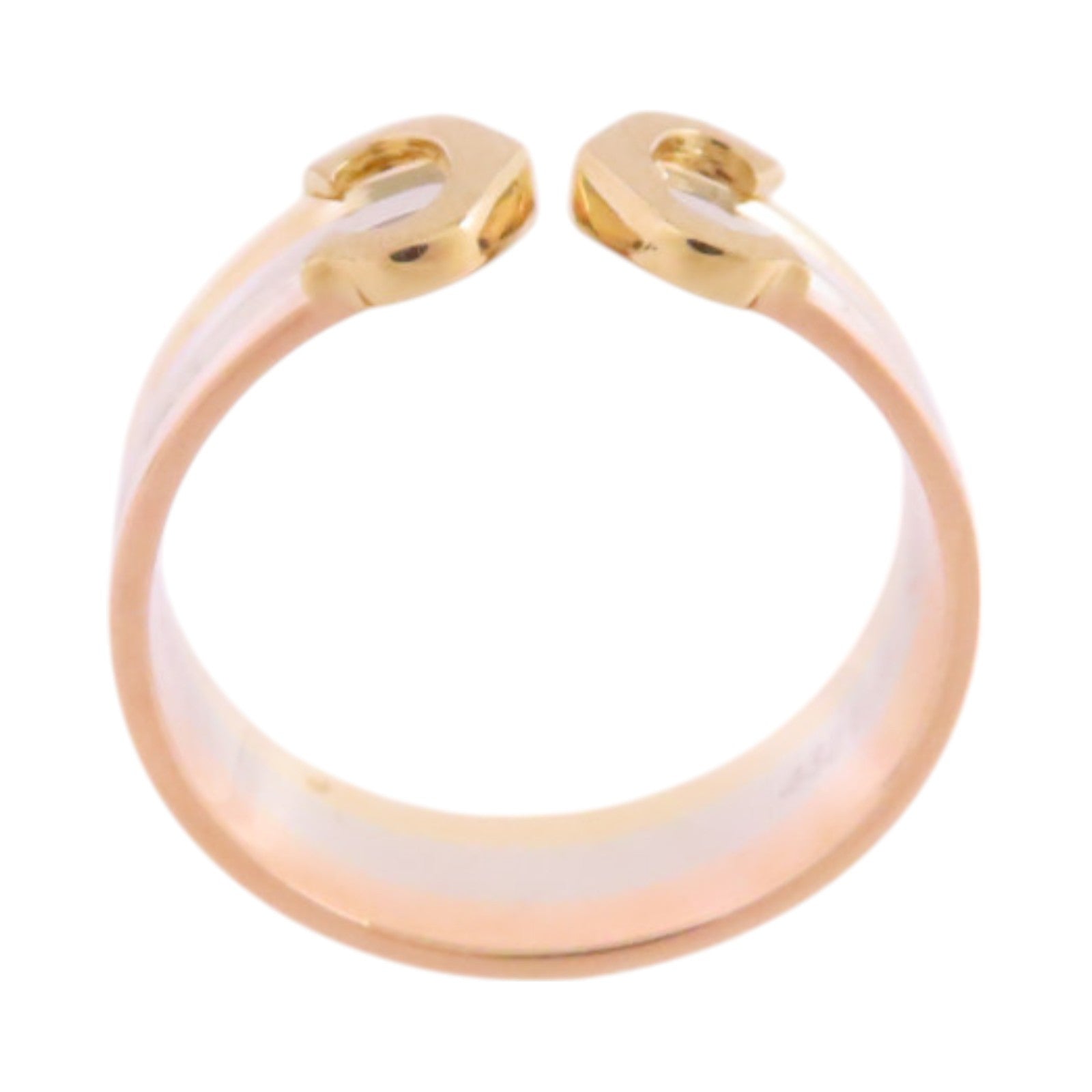 CARTIER 18K白金/黃金/玫瑰金C2 Ring戒指#52/US#6